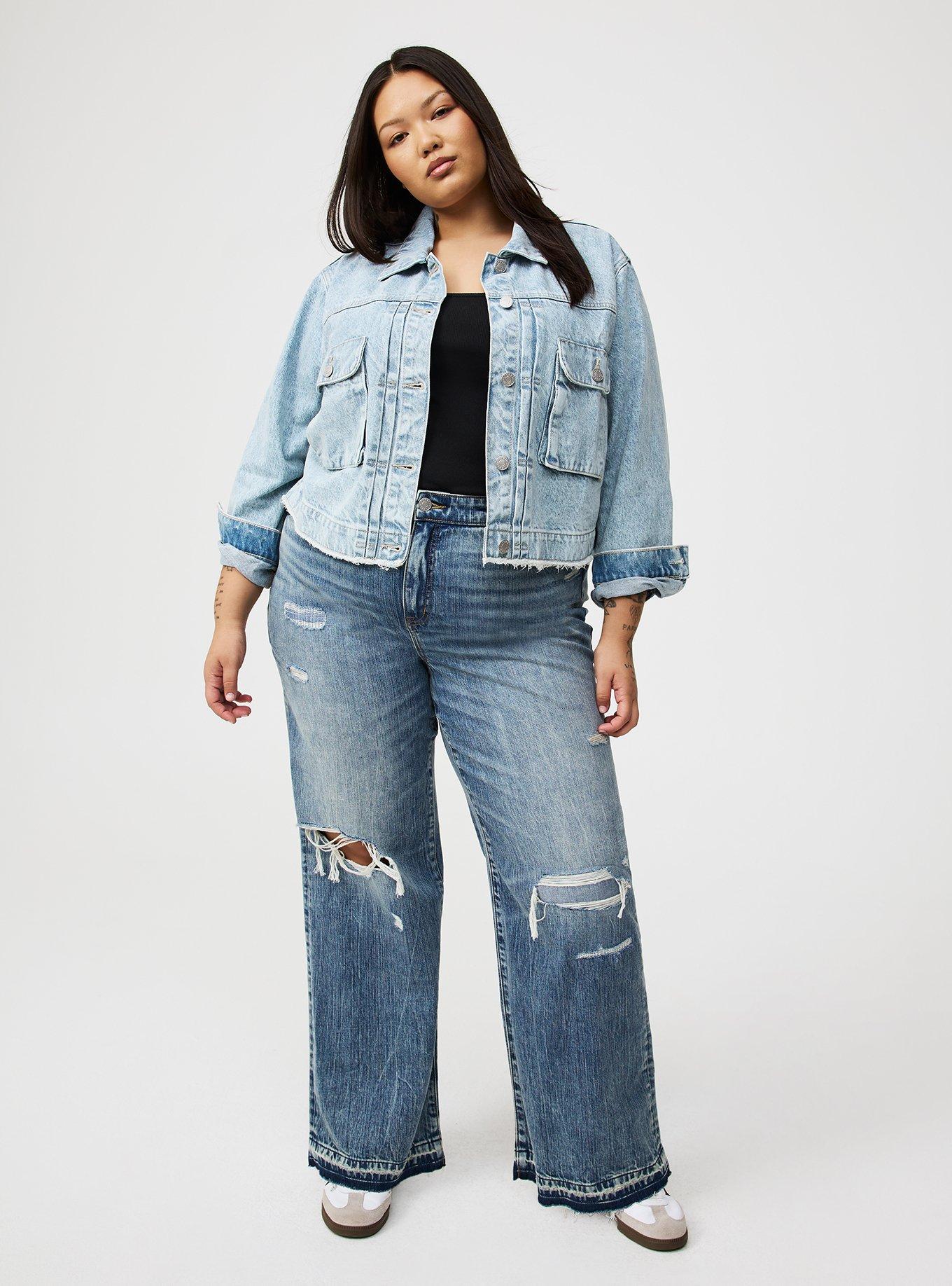 Vintage Denim Trucker Jacket