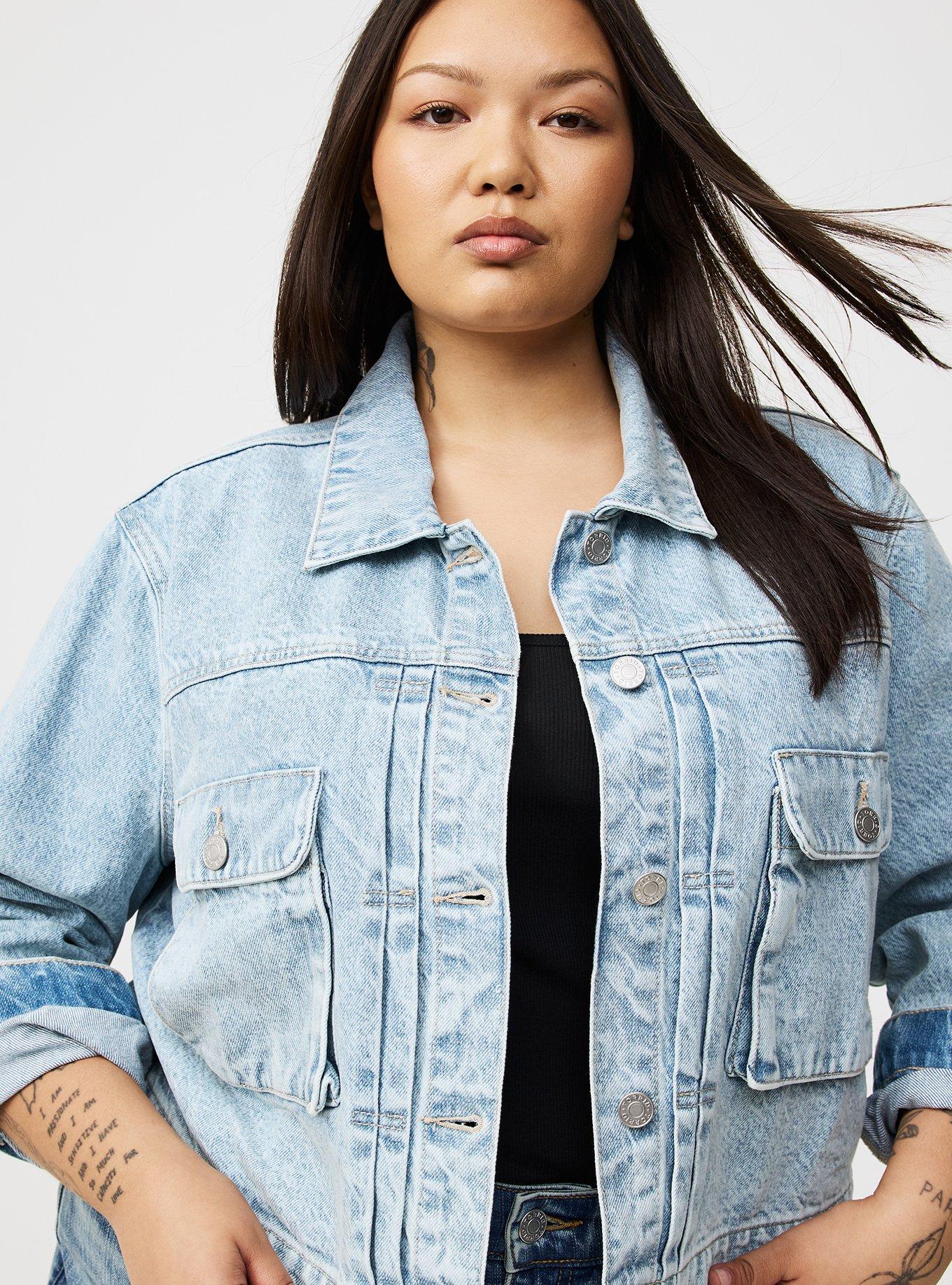 Vintage Denim Trucker Jacket