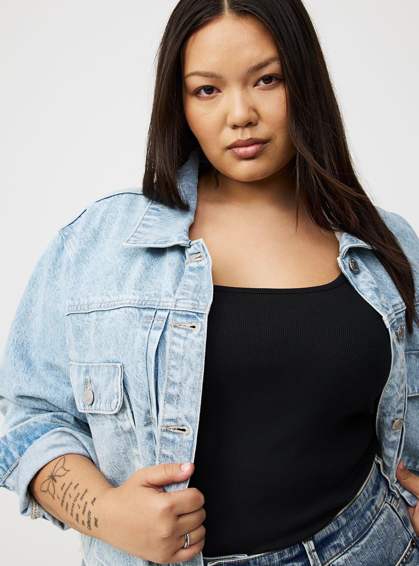 Vintage Denim Trucker Jacket