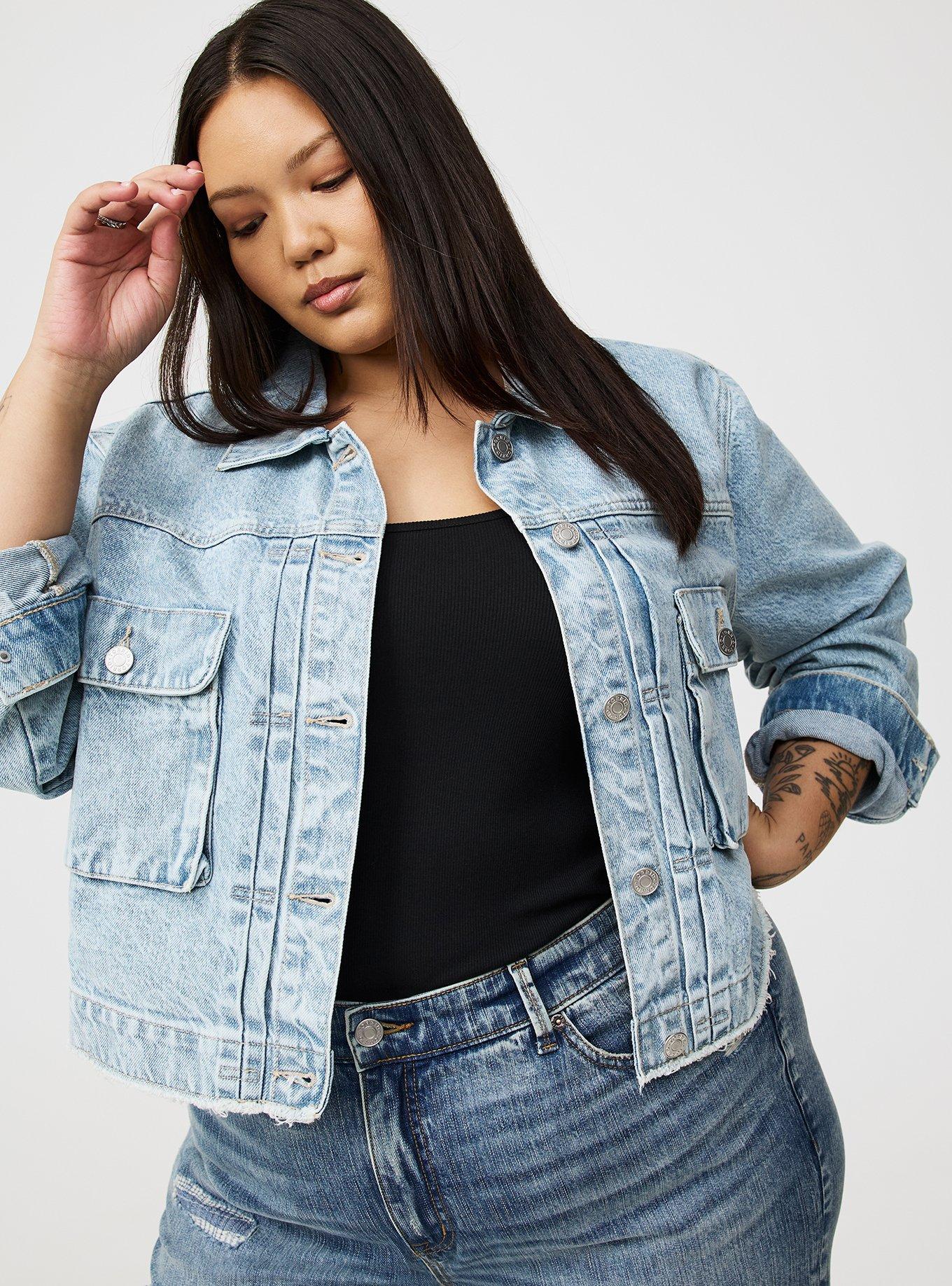 Vintage Denim Trucker Jacket