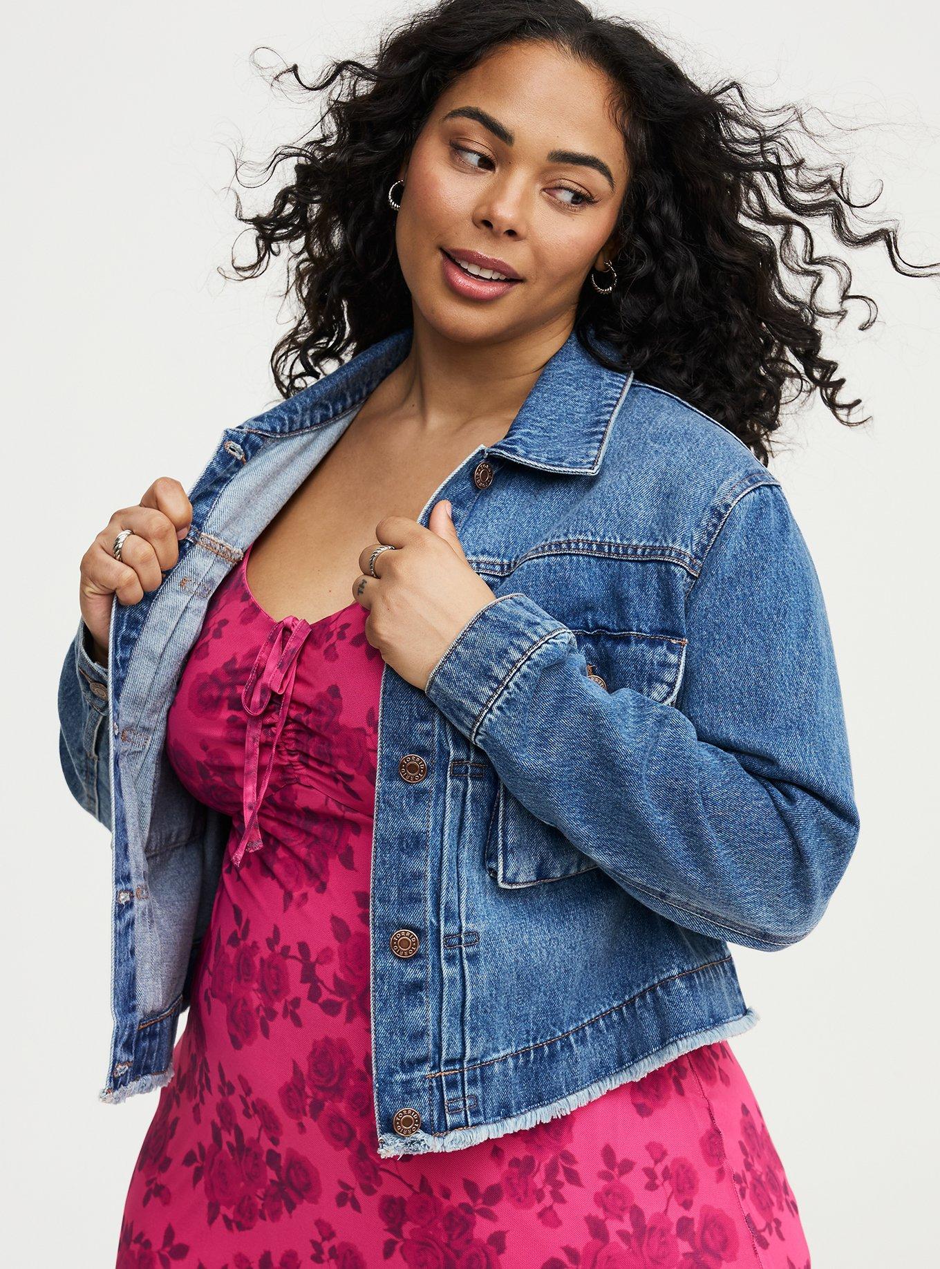 Vintage Denim Trucker Jacket