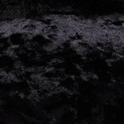 Plus Size Halloween Velour Cat Bodysuit, RICH BLACK, swatch