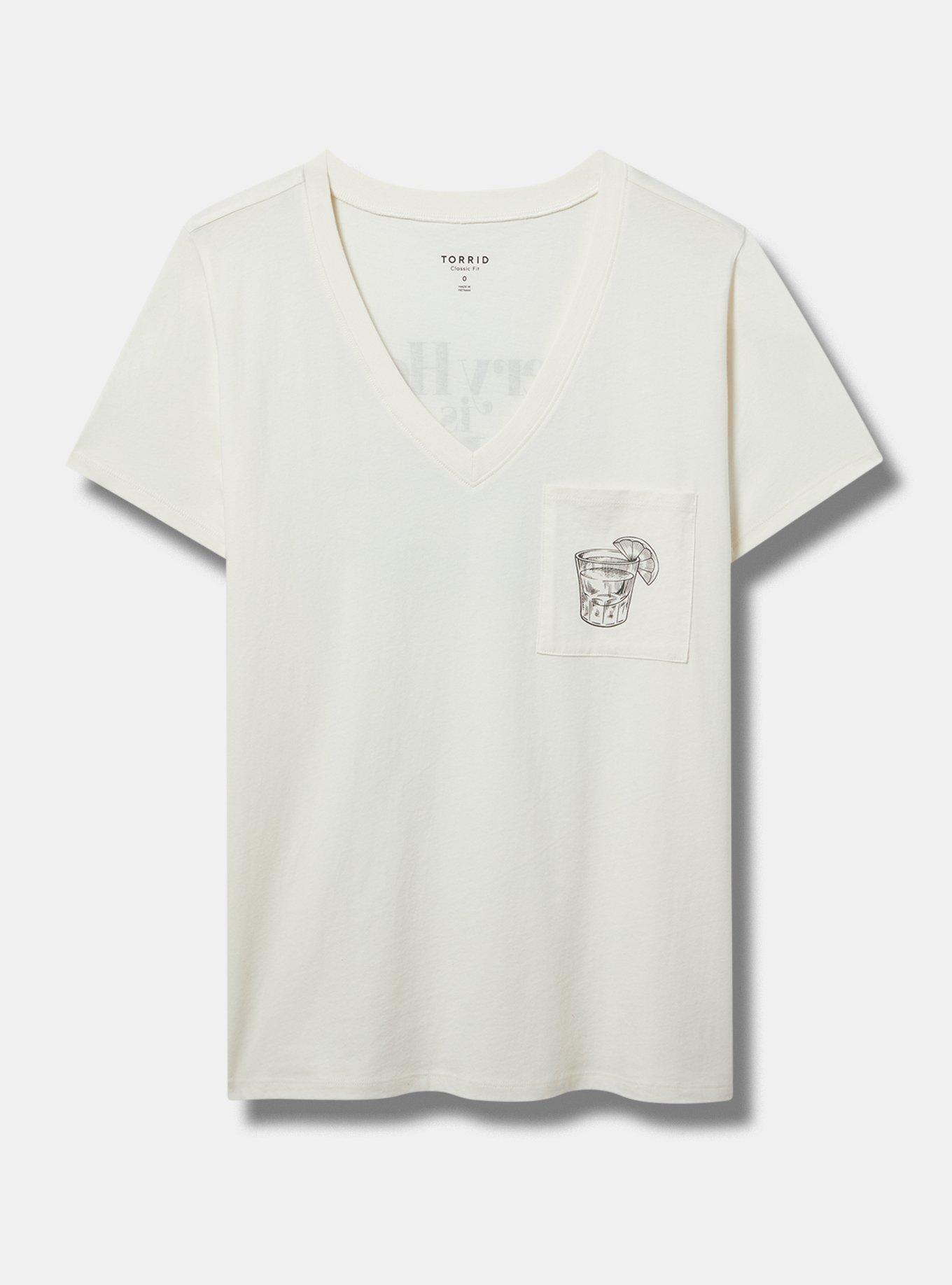Heritage Jersey V-Neck Pocket Tee