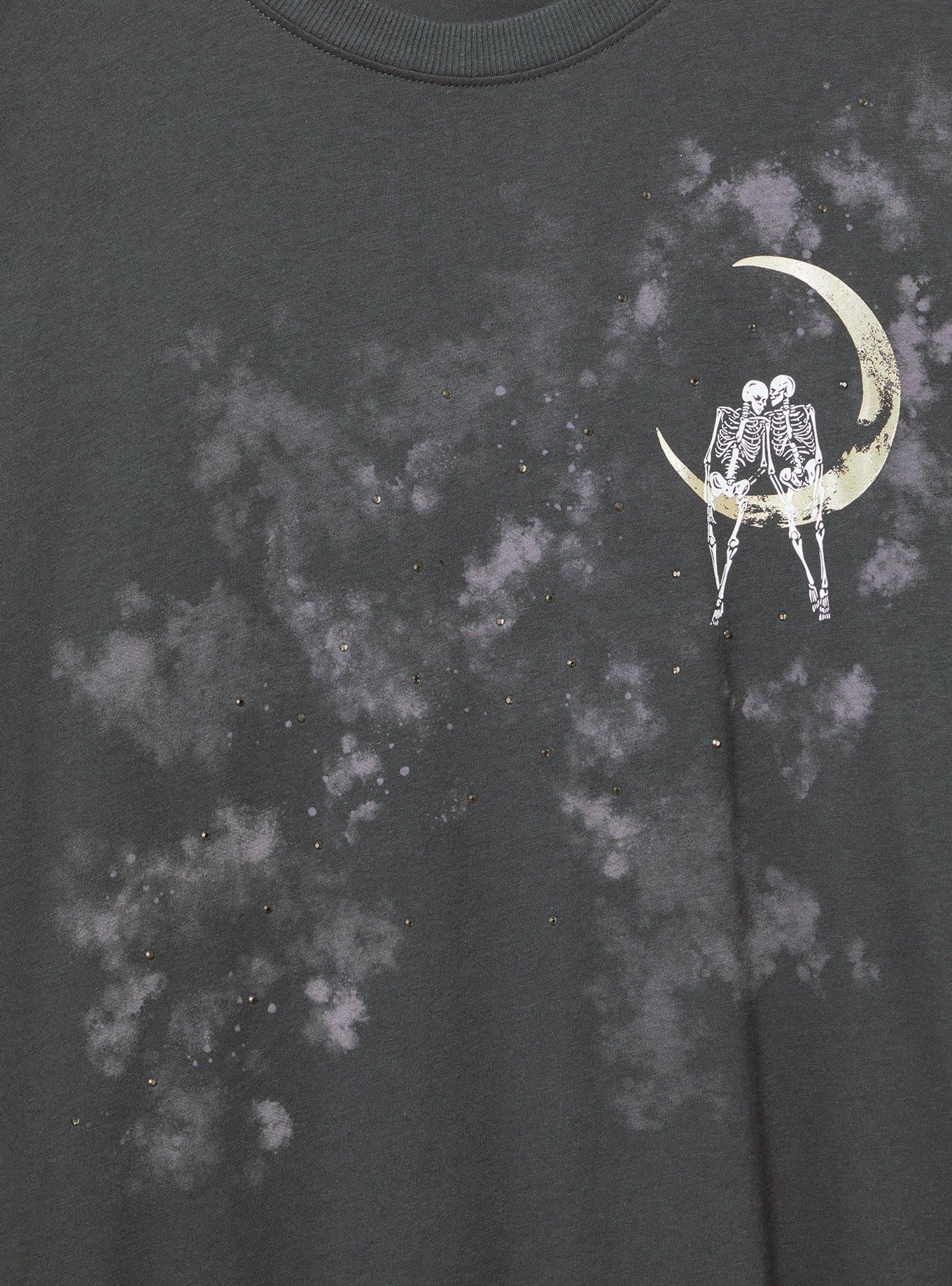 Oversized Heritage Jersey Crew Tunic Tee