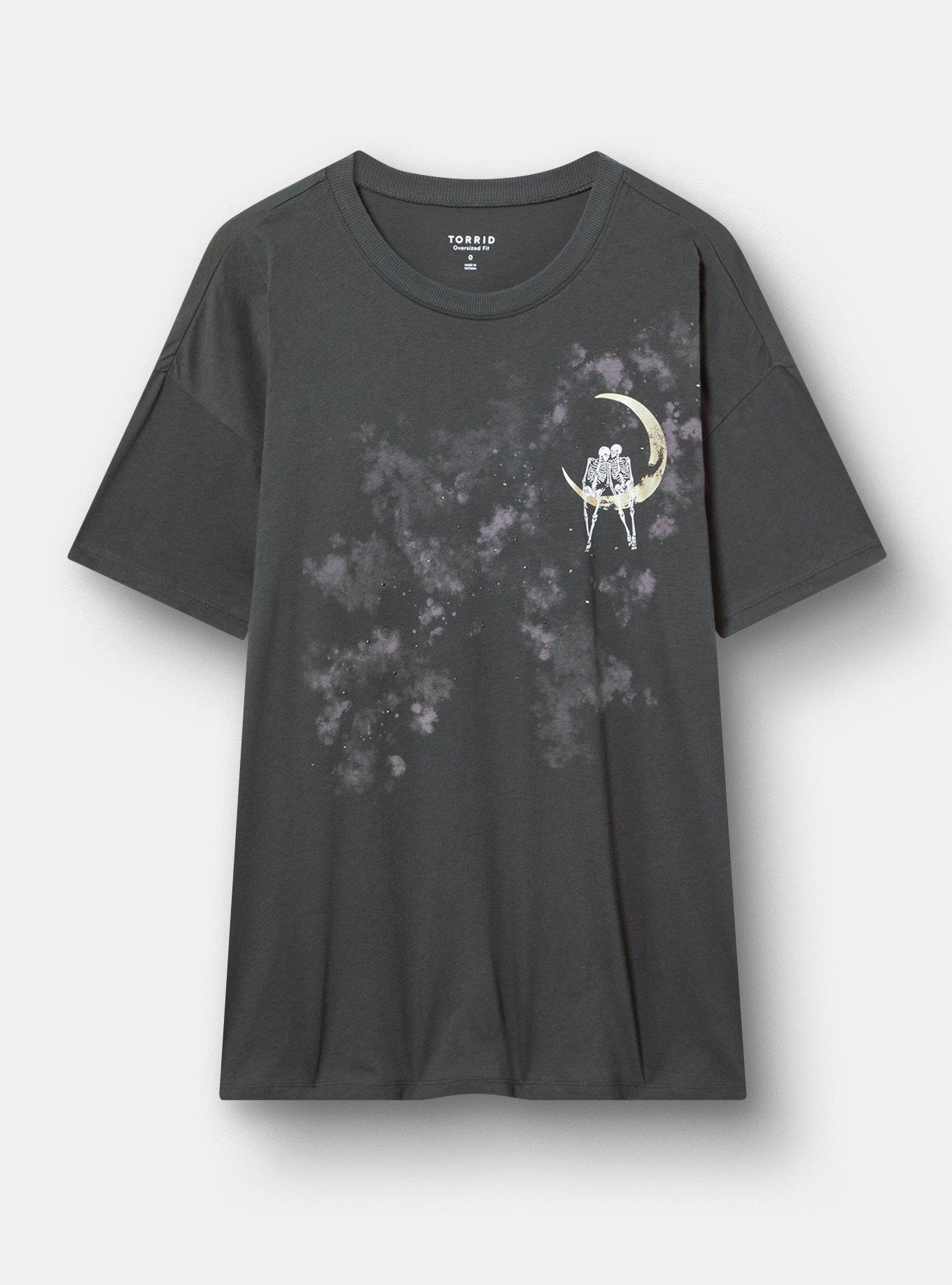 Oversized Heritage Jersey Crew Tunic Tee
