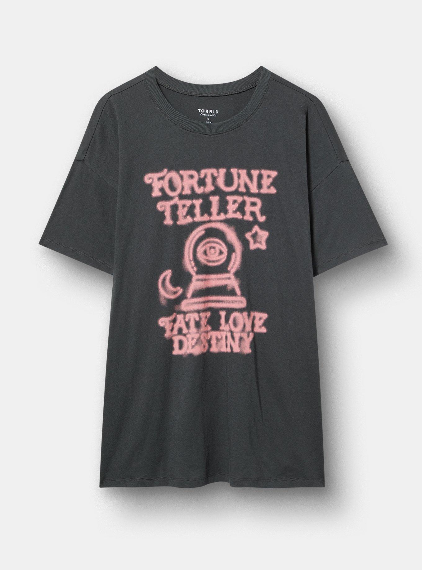 Plus Size Oversized Heritage Jersey Tunic Tee, FORTUNE FATE VINTAGE BLACK, hi-res