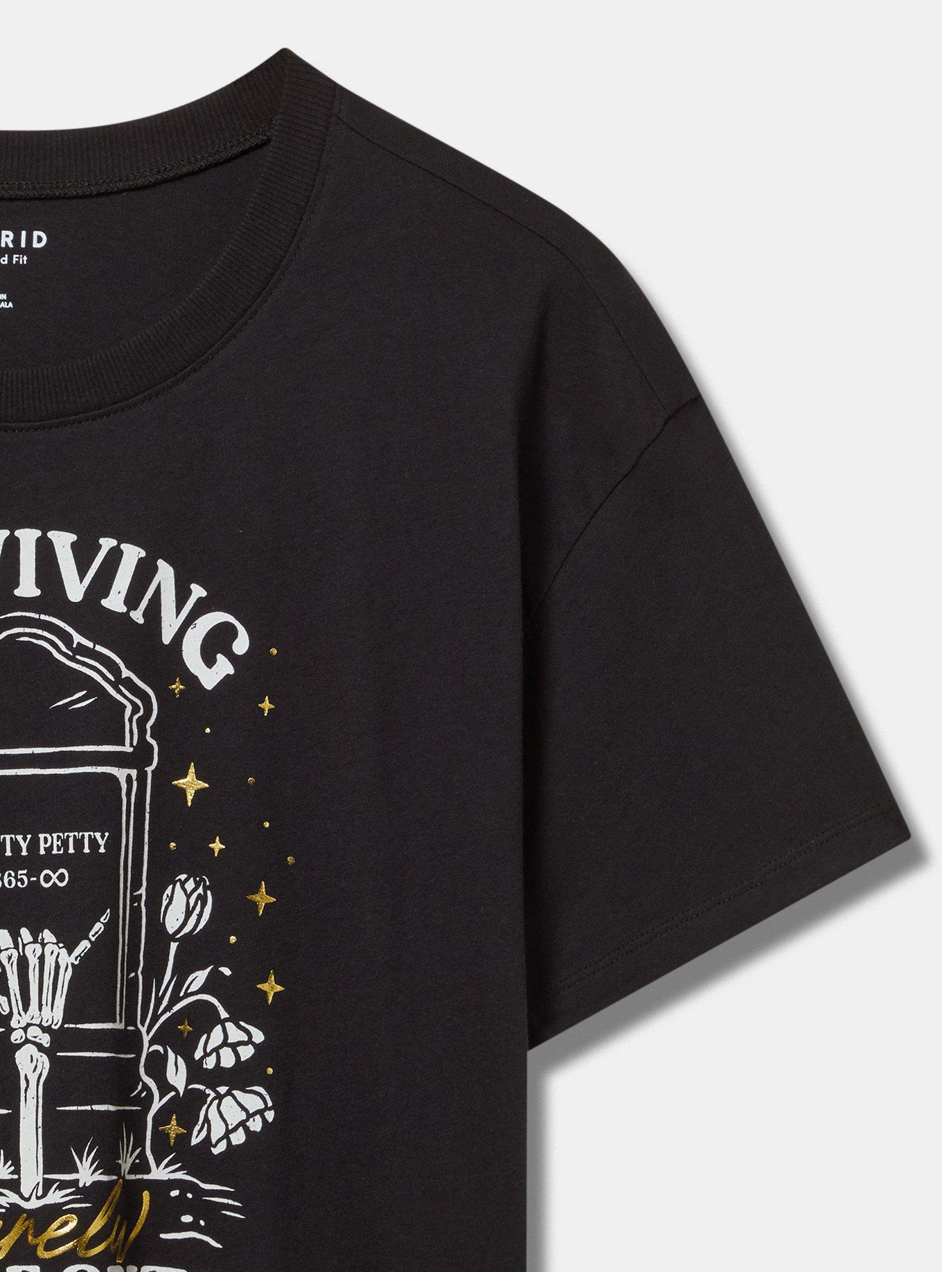 Relaxed Fit Heritage Jersey Crew Tee