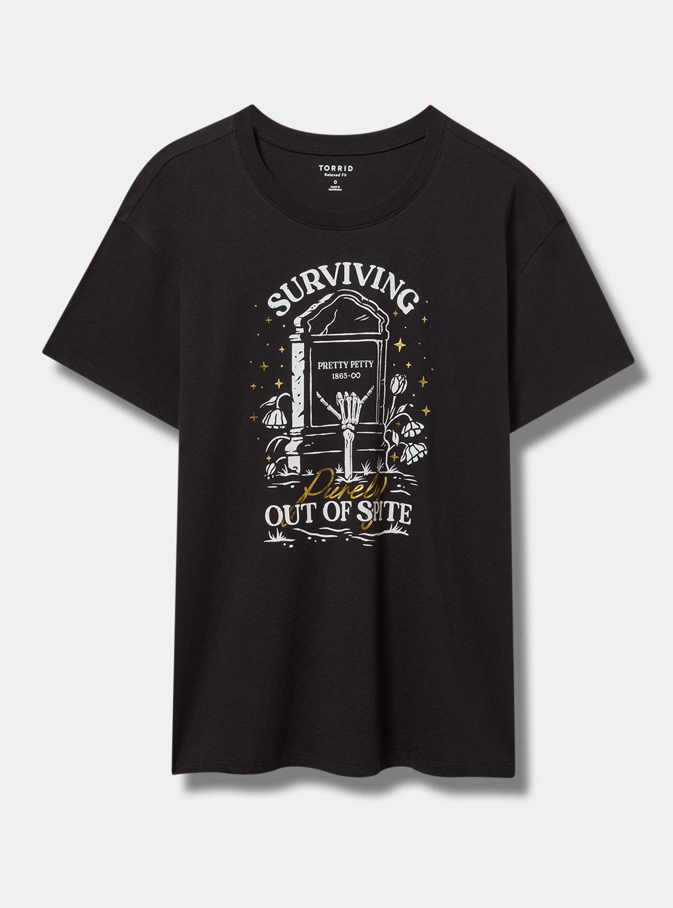 Relaxed Fit Heritage Jersey Crew Tee