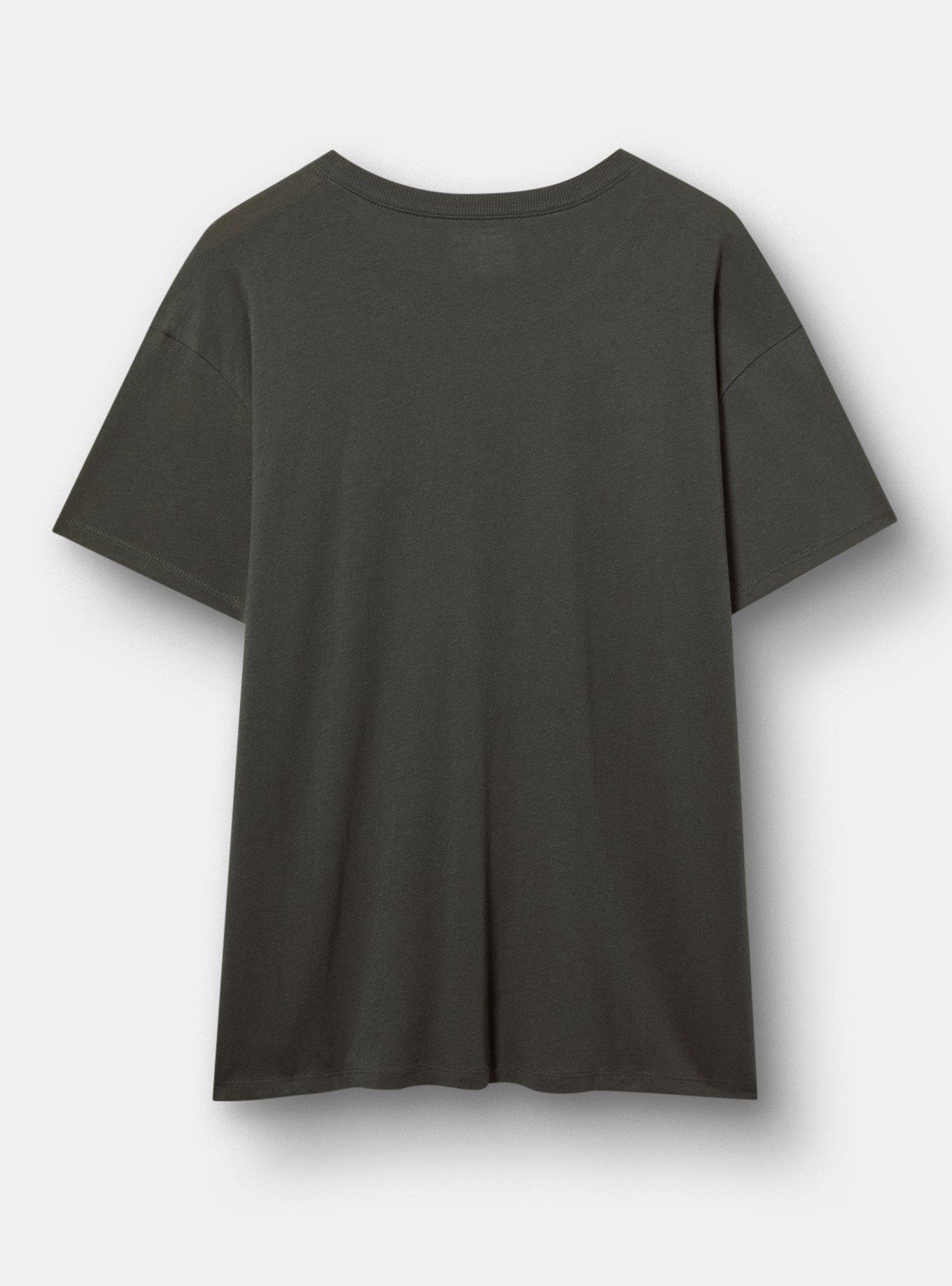 Relaxed Fit Heritage Jersey Crew Tee