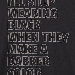 Plus Size Relaxed Heritage Jersey Crew Tee, WEARING BLACK MAKE DARKER DEEP BLACK, swatch