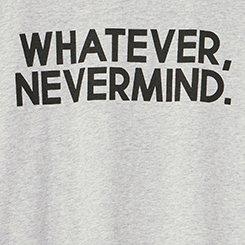 Relaxed Heritage Jersey Crew Tee, WHATEVER NEVERMIND LIGHTEST HEATHER GREY, swatch