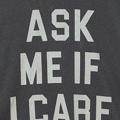 Relaxed Heritage Jersey Crew Tee, ASK ME IF I CARE OBSIDIAN, swatch