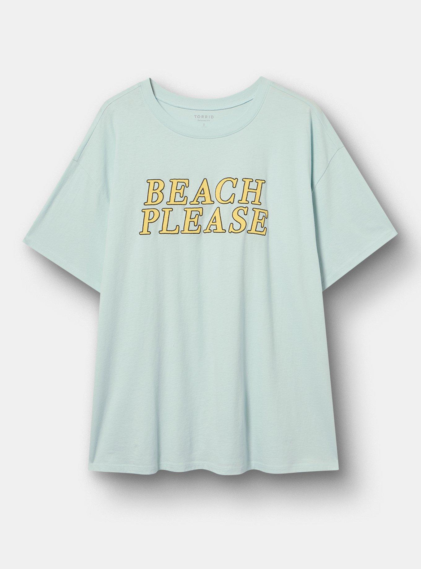 Relaxed Heritage Jersey Crew Tee, BEACH PLEASE PASTEL BLUE, hi-res
