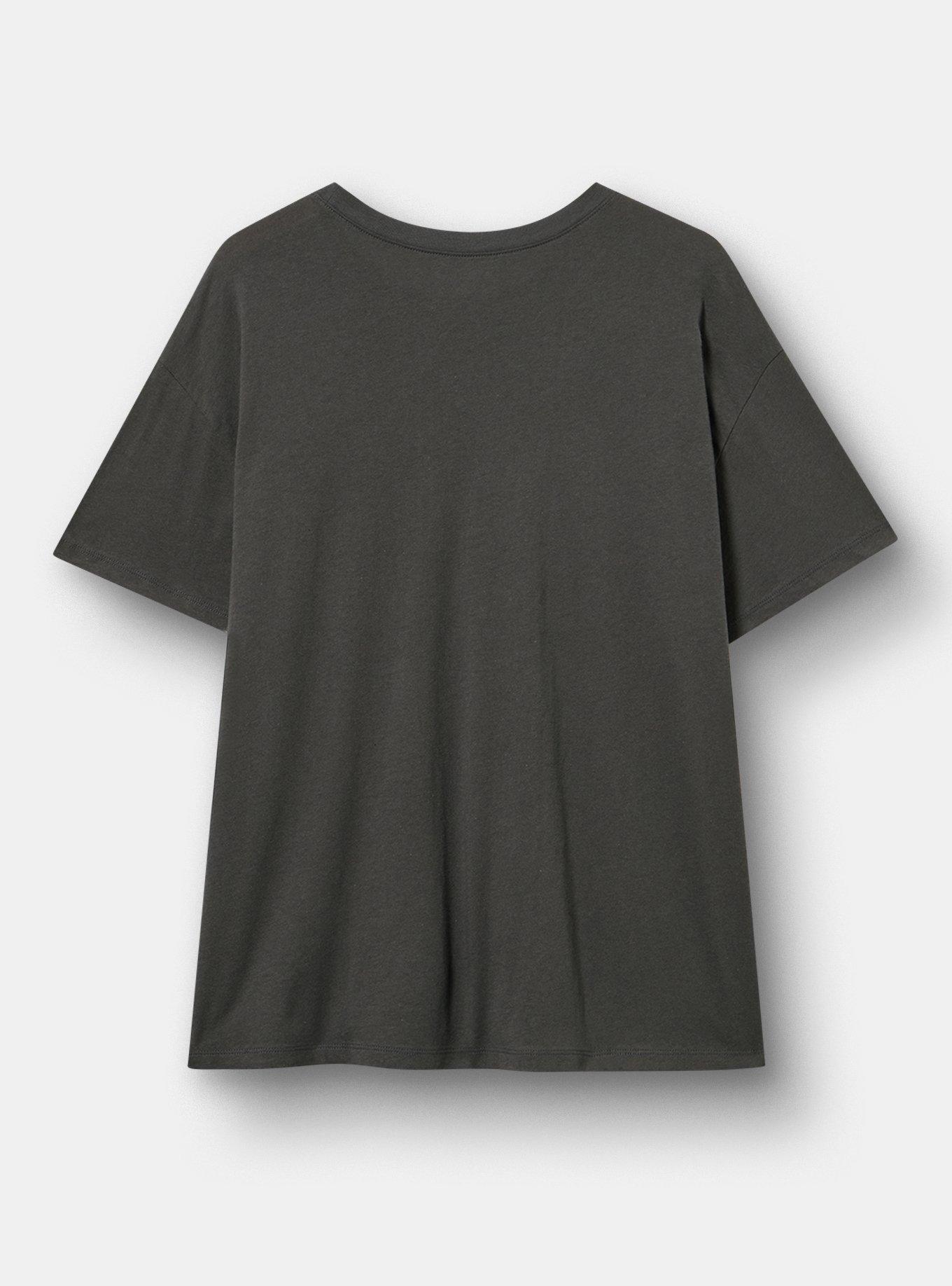 Relaxed Heritage Jersey Crew Tee, ROYAL FLUSH VINTAGE BLACK, alternate