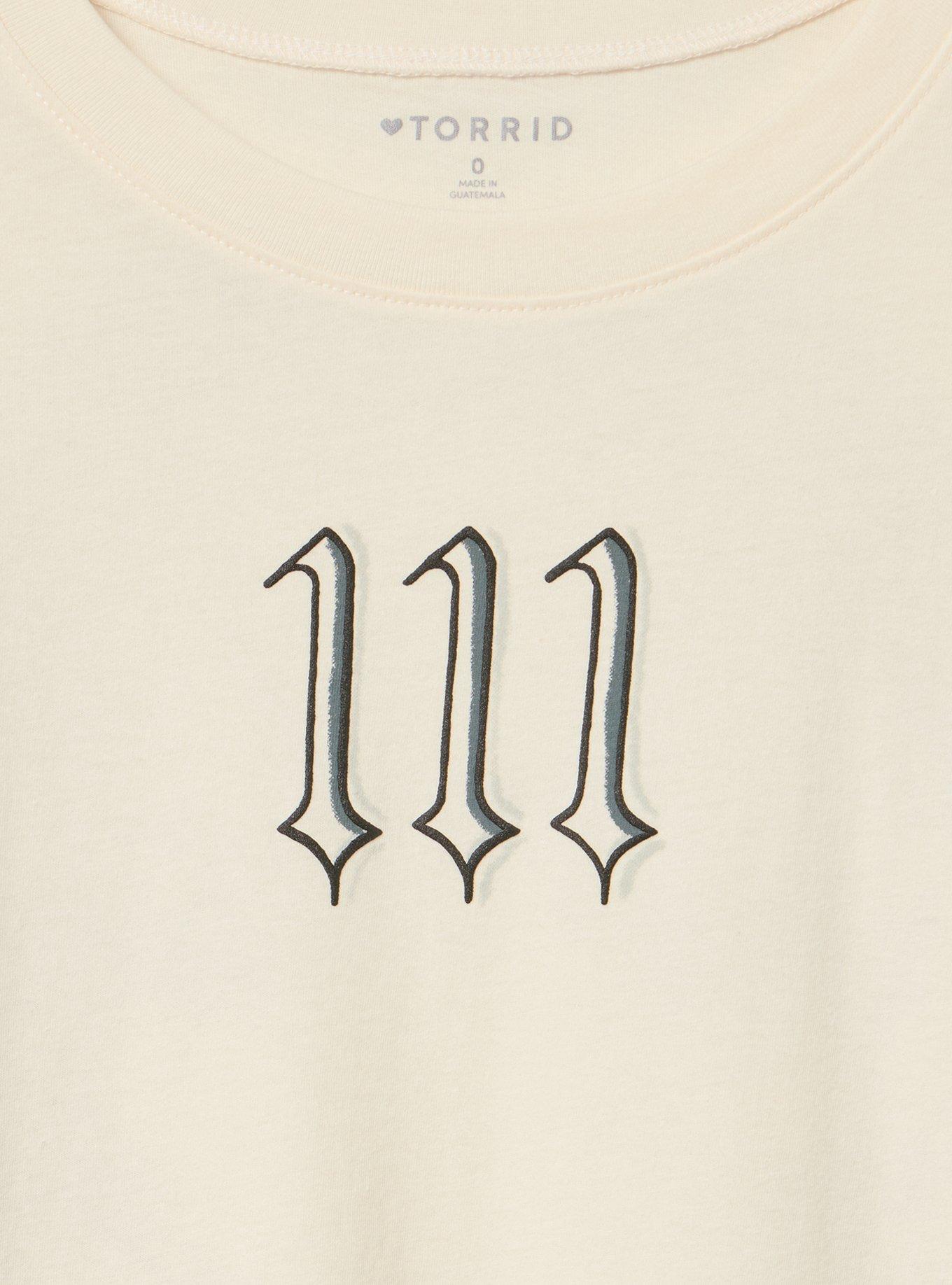 Relaxed Heritage Jersey Crew Tee, ANGEL WINGS WHISPER WHITE, alternate