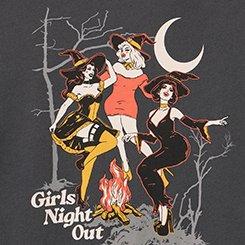 Plus Size Relaxed Heritage Jersey Crew Tee, GIRLS NIGHT VINTAGE BLACK, swatch