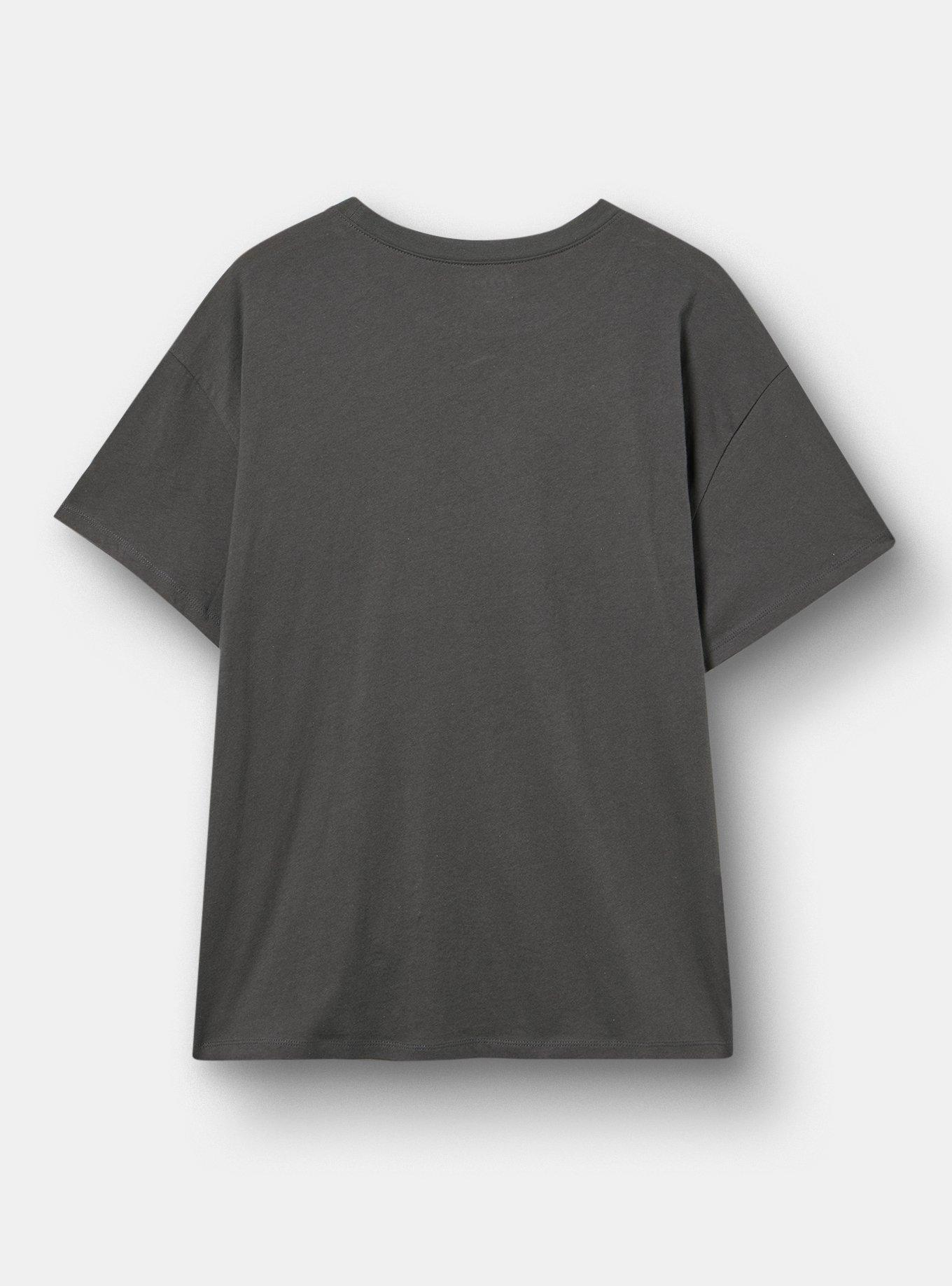 Relaxed Heritage Jersey Crew Tee, BEWARE THORNS VINTAGE BLACK, alternate