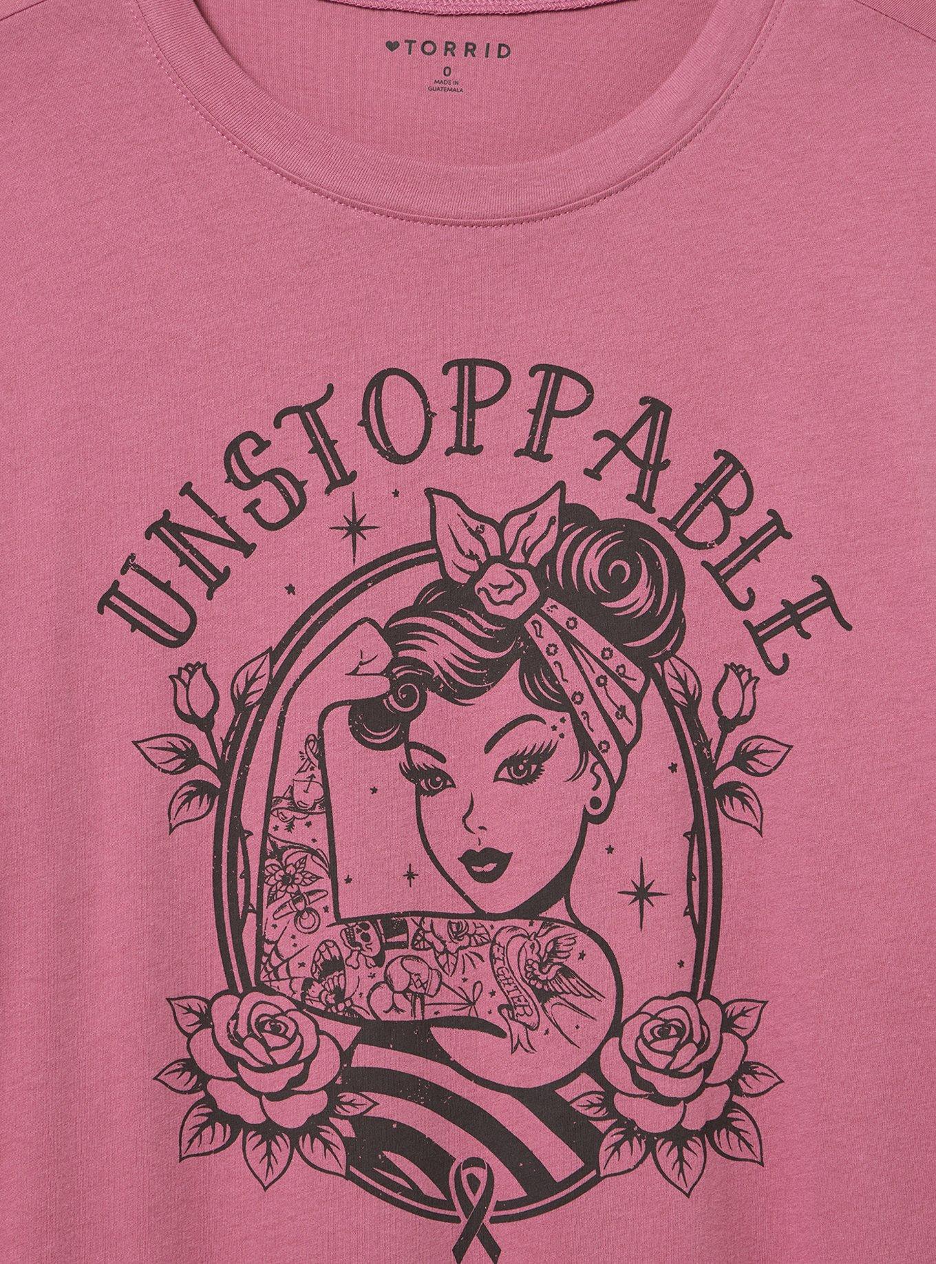 Relaxed Heritage Jersey Crew Tee, UNSTOPPABLE GIRL MELLOW MAUVE, alternate