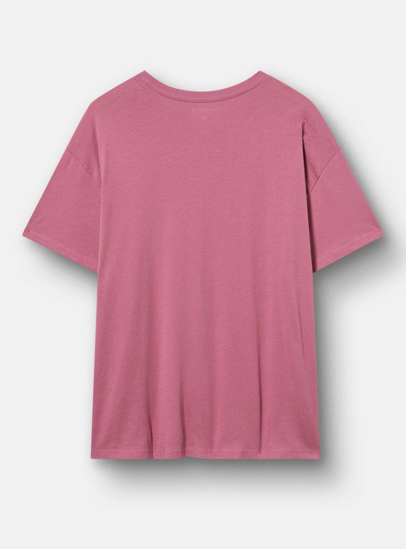 Relaxed Heritage Jersey Crew Tee, UNSTOPPABLE GIRL MELLOW MAUVE, alternate