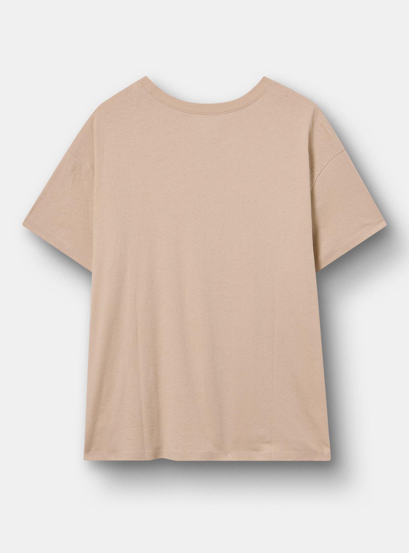 Relaxed Heritage Jersey Crew Tee, ACADEMIA BUTTERFLIES TEA STAIN, alternate