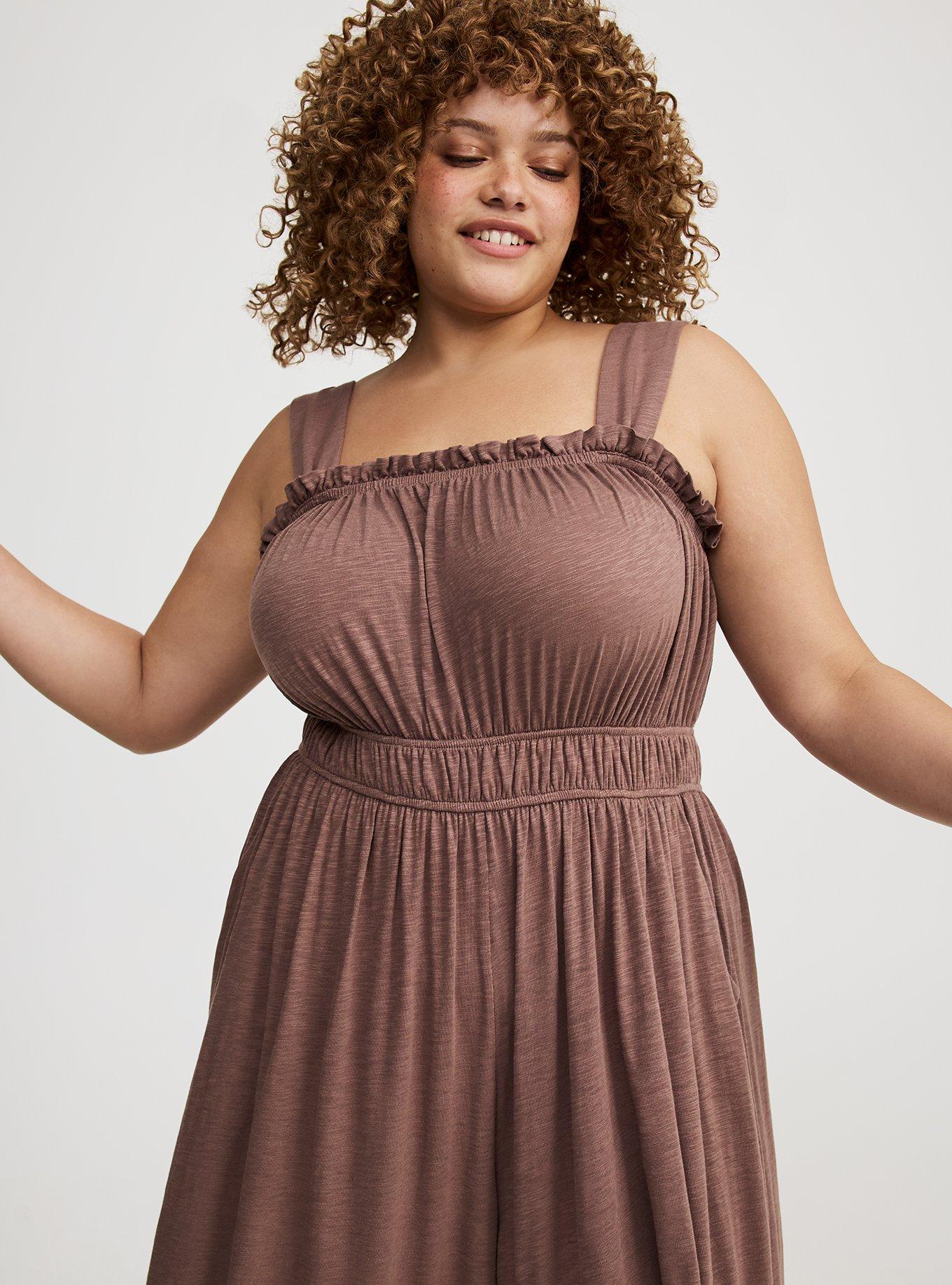 Shirred Jumpsuit