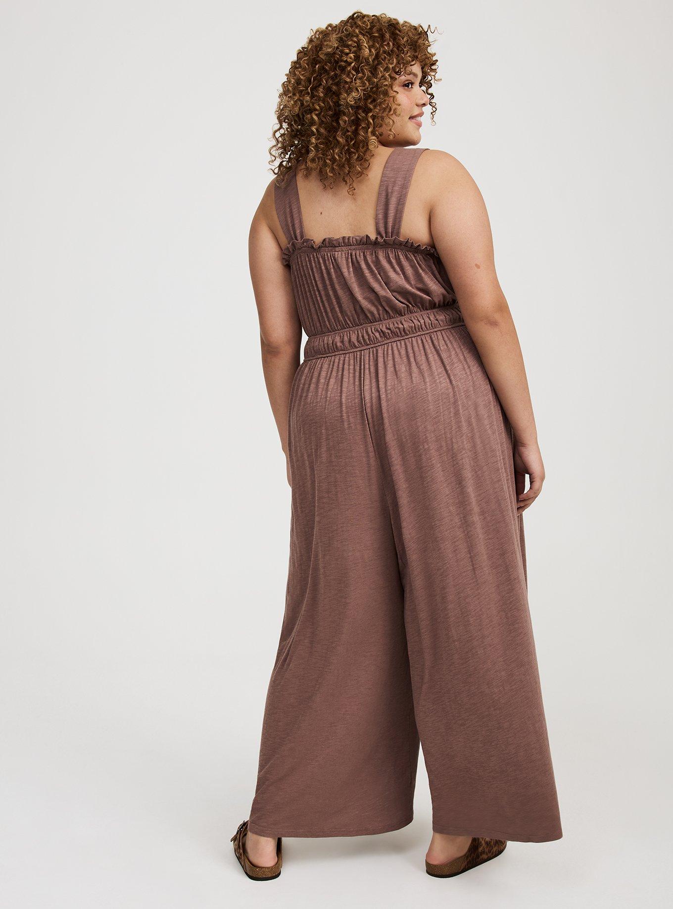 Shirred Jumpsuit