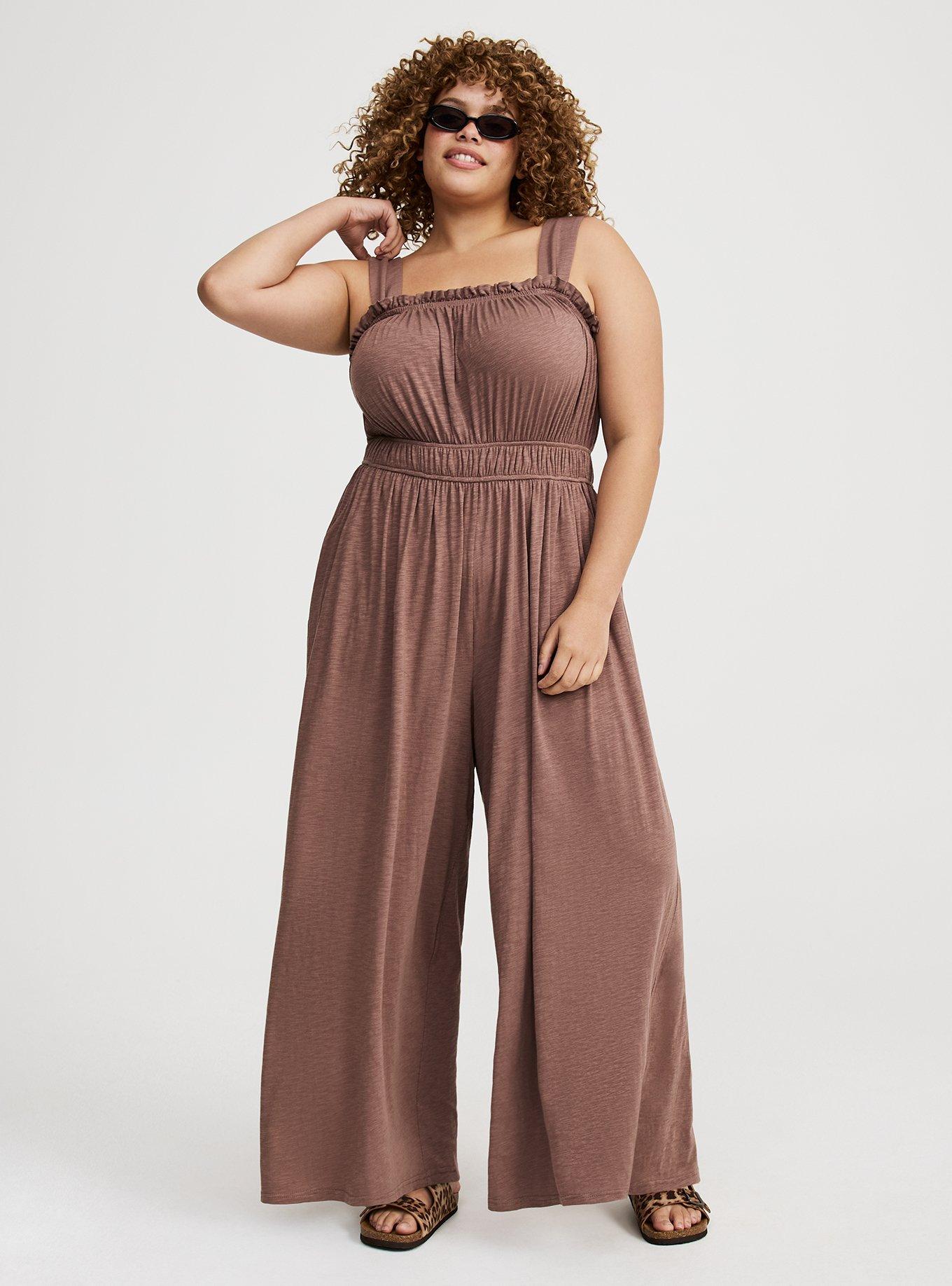 Shirred Jumpsuit