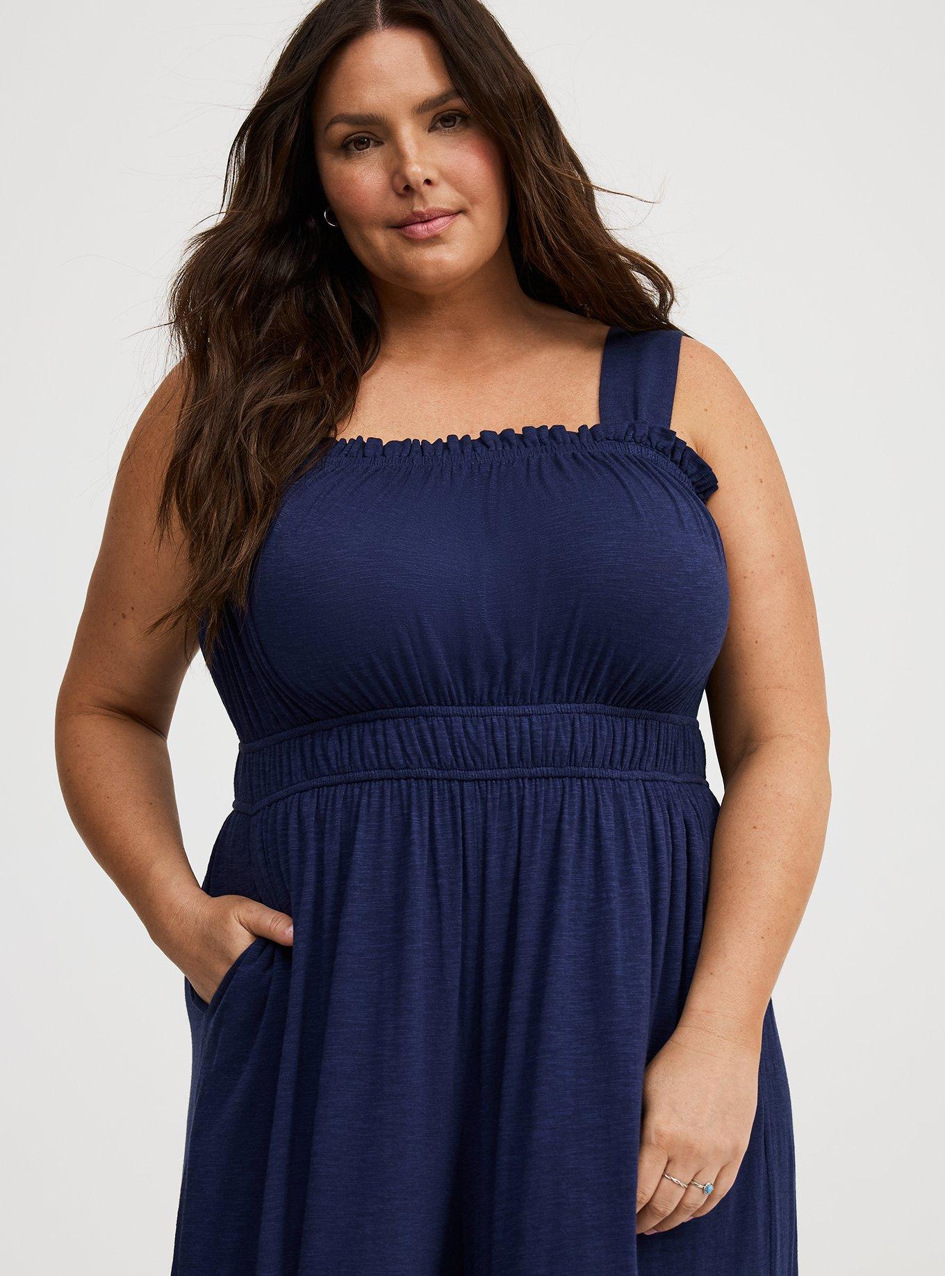 Shirred Jumpsuit