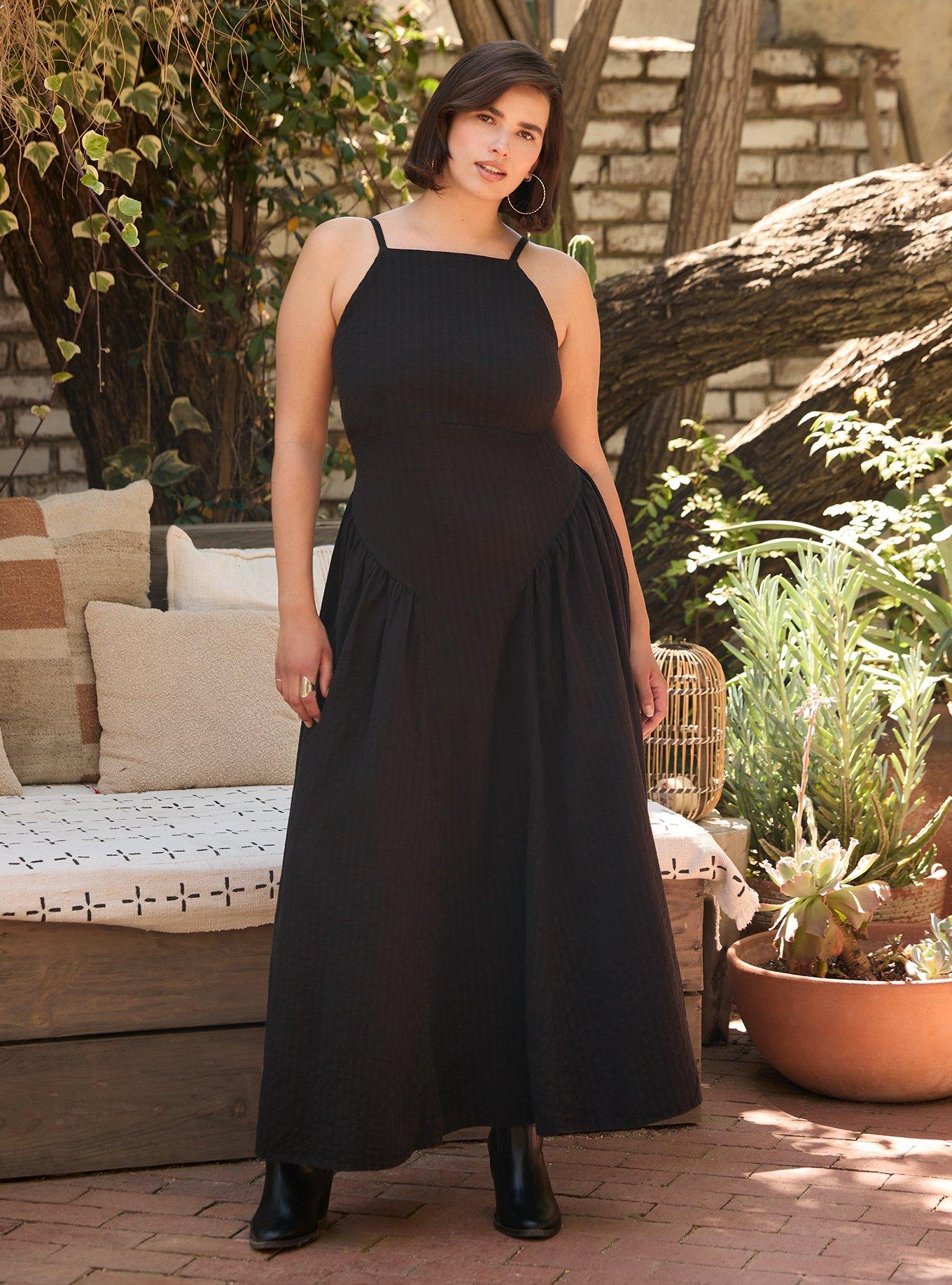 black tie plus size dresses - Festi Tie-Back Maxi Dress everyday fashion Wyatt Slinky And Mesh size:10 Yrs Sophisticated wrap design with