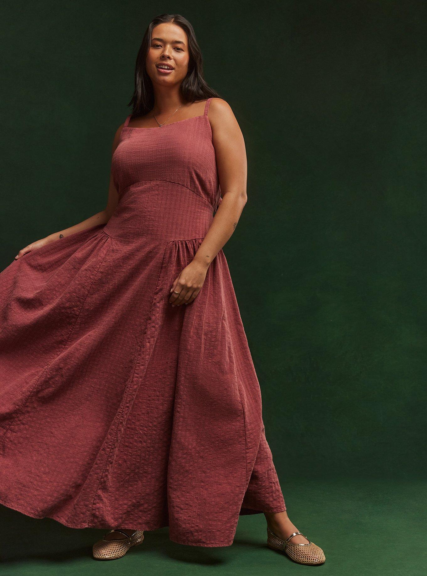 Festi Tie-Back Maxi Dress