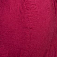 Collared Midi Shirt Dress, RED PLUM, swatch