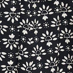 Collared Midi Shirt Dress, POPI FLORAL ICONS WHISPER WHITE DEEP BLACK, swatch