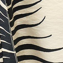 Collared Shirt Midi Dress, BEHIND THE LEAVES BLACK, swatch