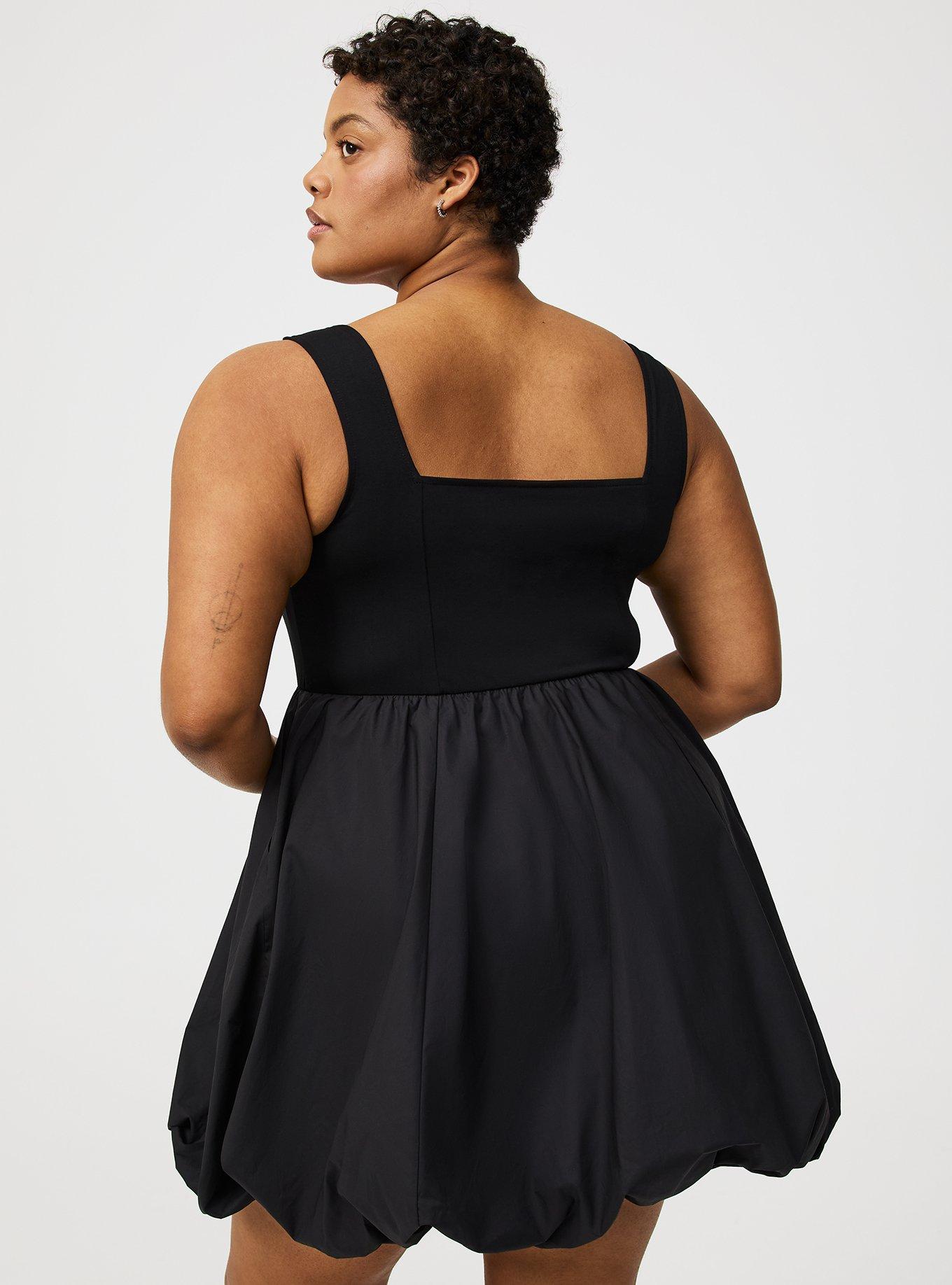 Mini Poplin Bubble Dress