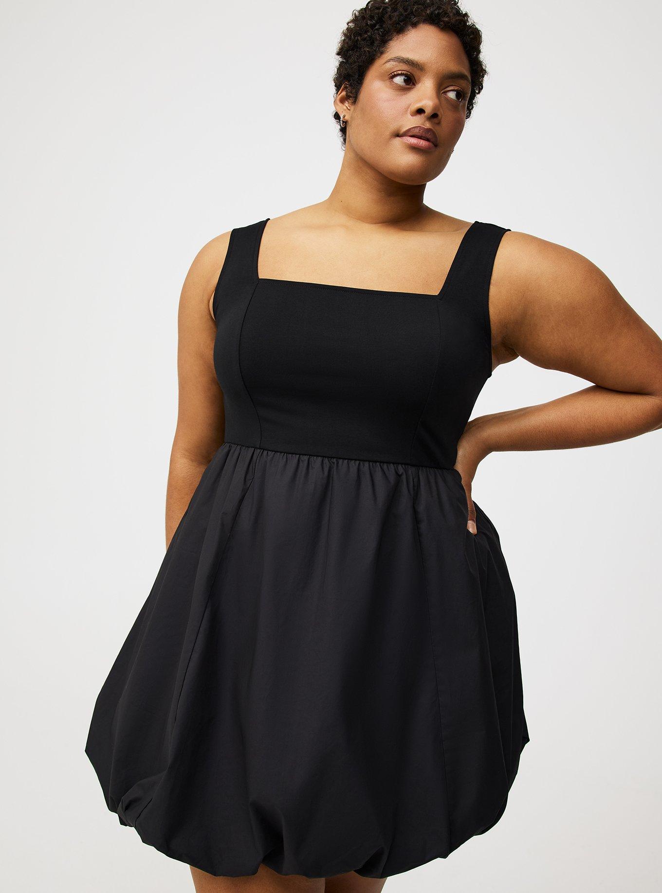 Mini Poplin Bubble Dress