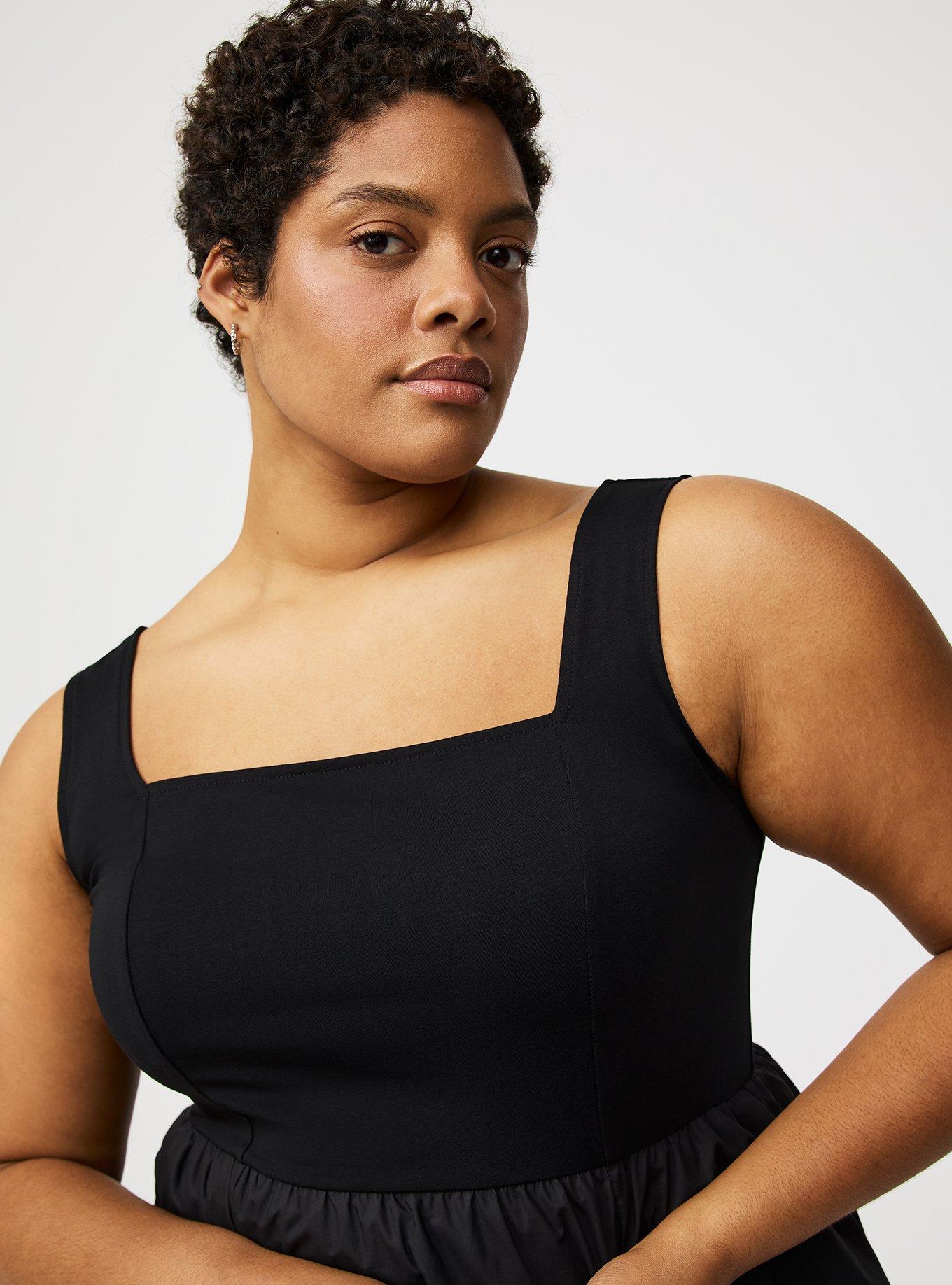 Mini Poplin Bubble Dress
