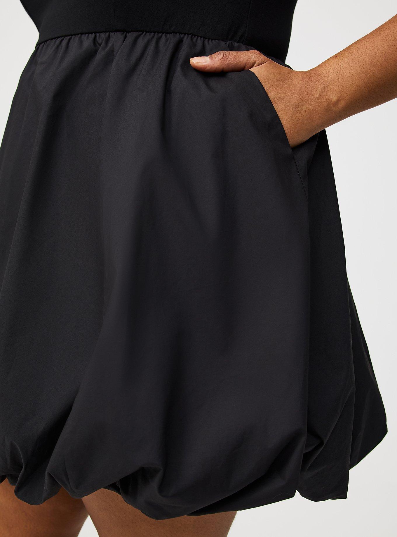 Mini Poplin Bubble Dress