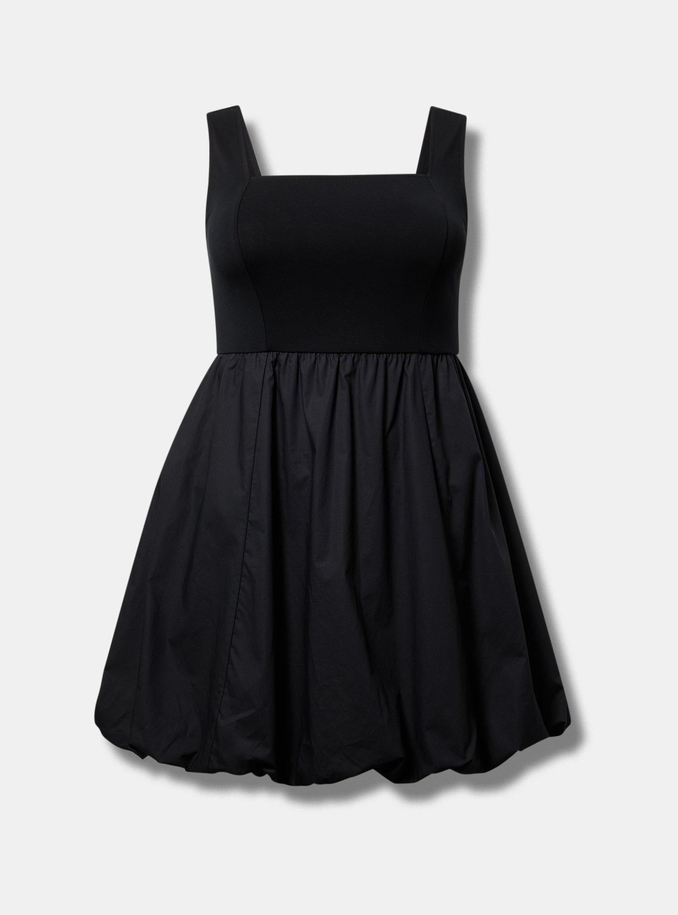 Mini Poplin Bubble Dress