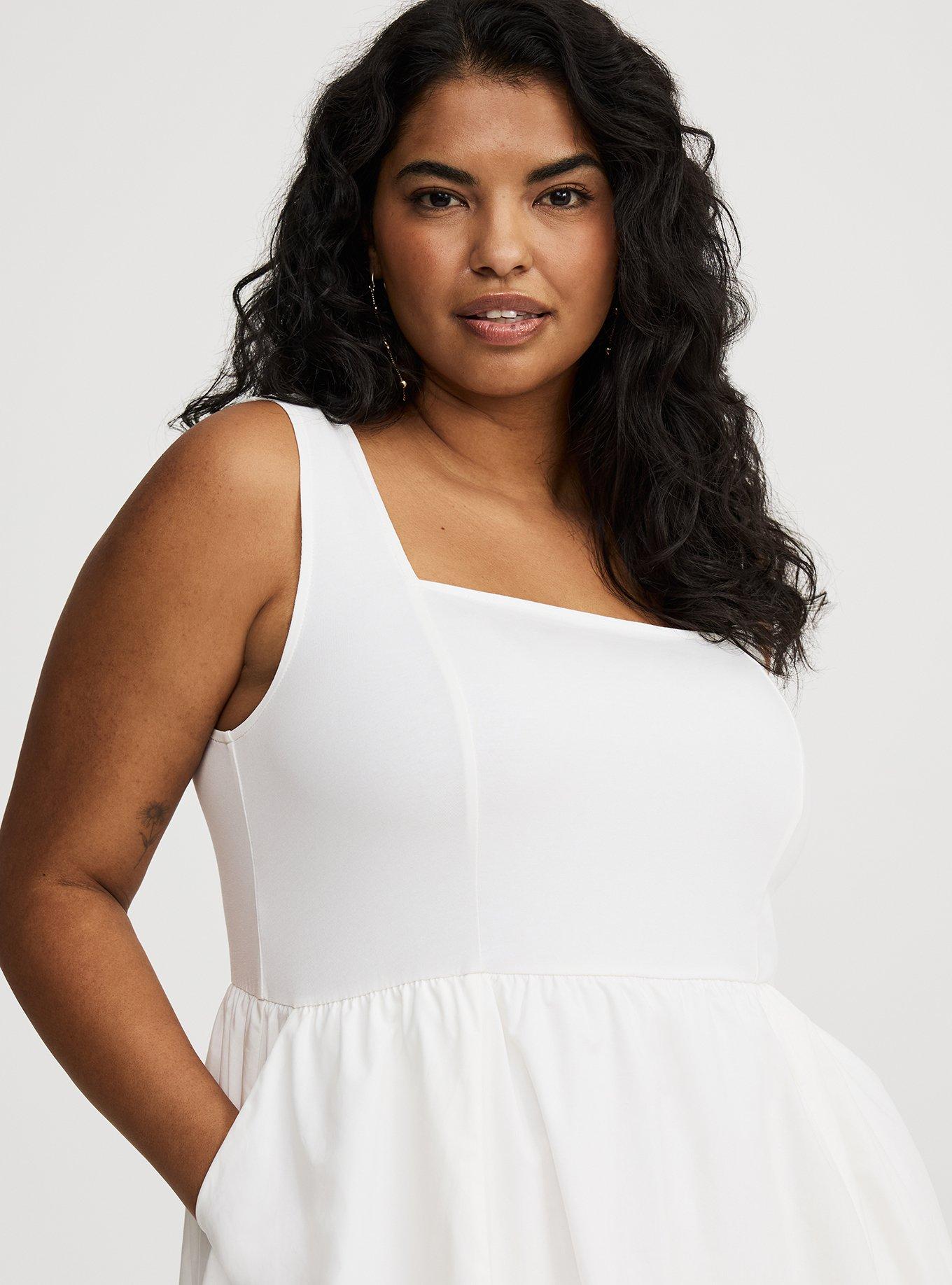 Mini Poplin Bubble Dress