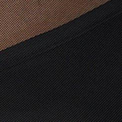 Plus Size Relaxed Tea Length Mesh T-Shirt Dress, DEEP BLACK, swatch