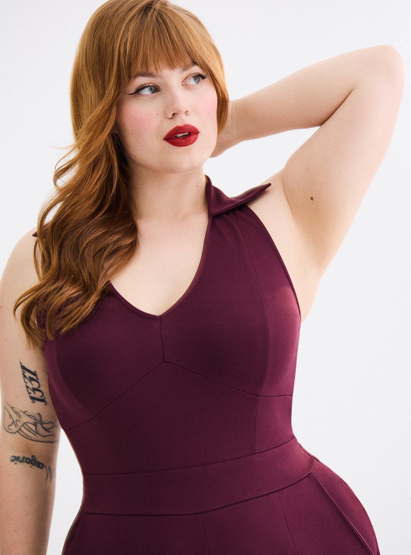 Retro Chic Halter Jumpsuit