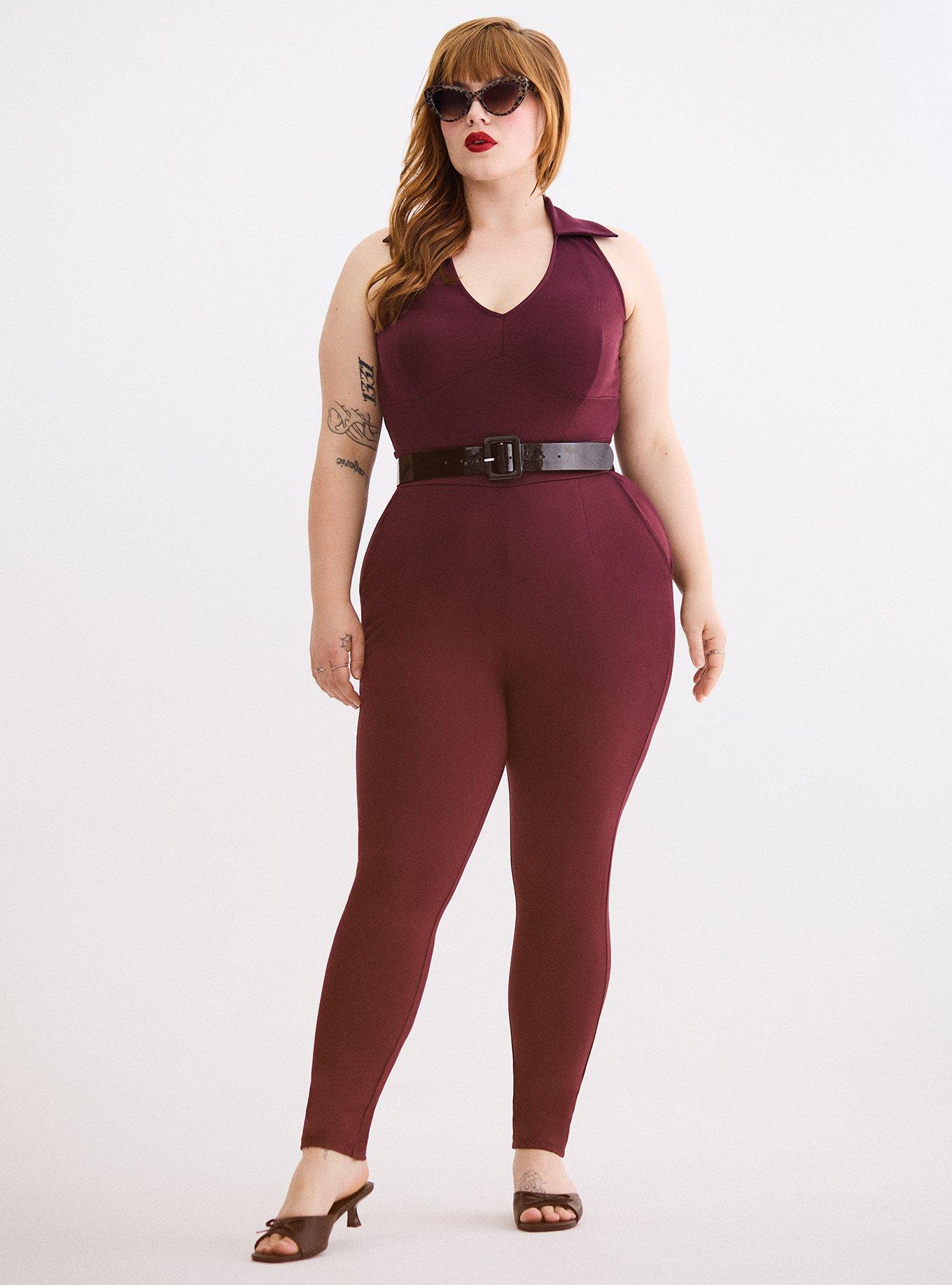 Retro Chic Halter Jumpsuit