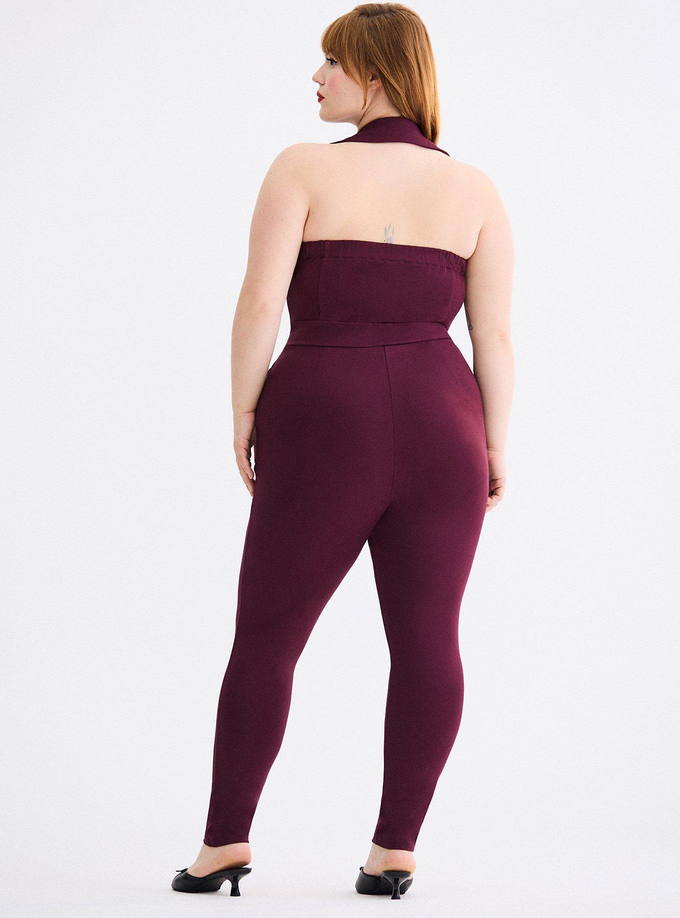 Retro Chic Halter Jumpsuit