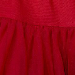 Retro Chic Mid Crinoline Skirt, JESTER RED, swatch