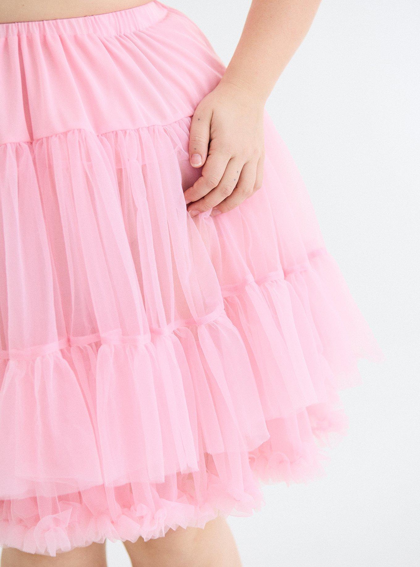 Retro Chic Crinoline Skirt, ORCHID PINK, alternate