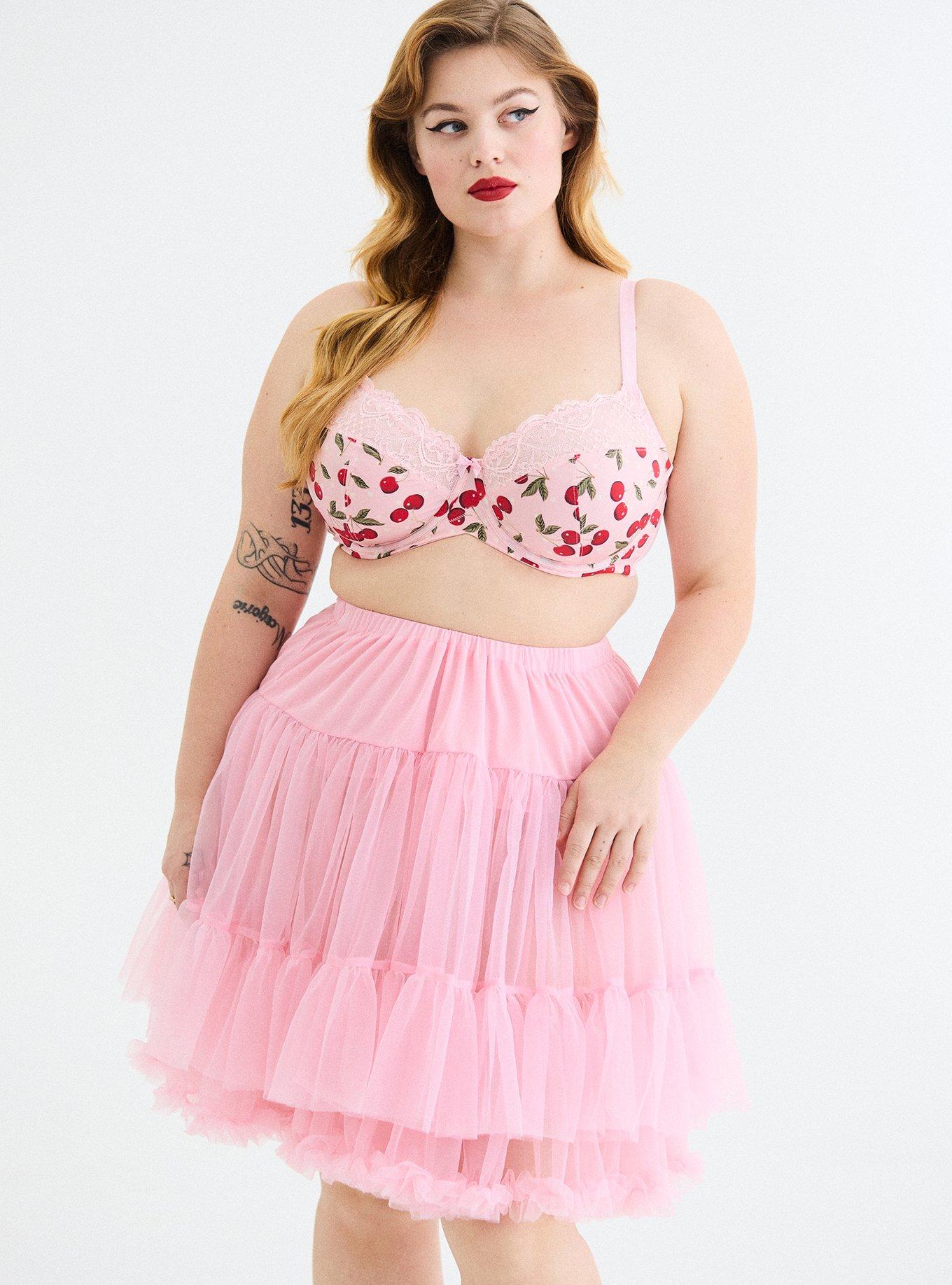 Retro Chic Crinoline Skirt, ORCHID PINK, alternate