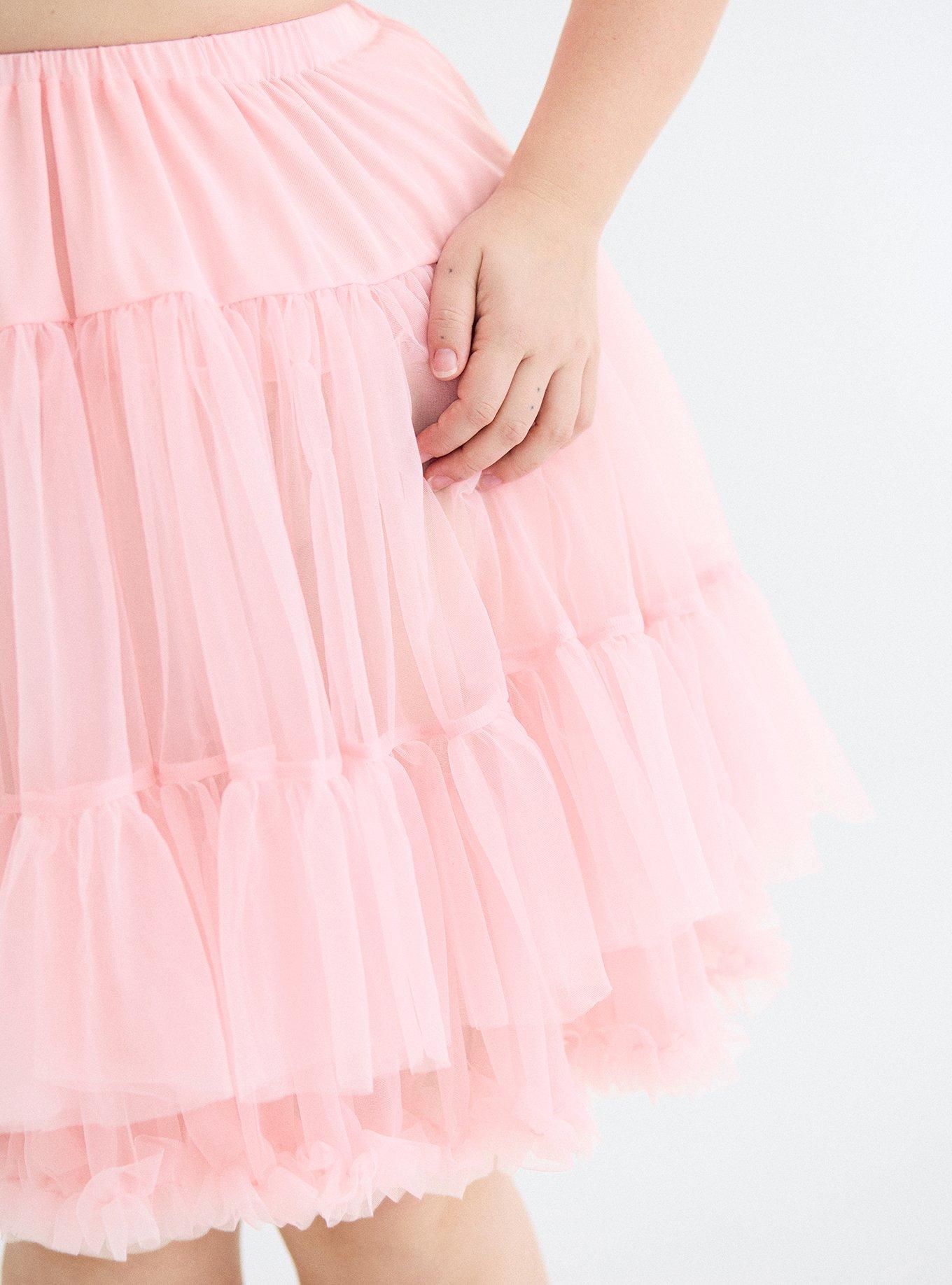 RETRO CRINOLINE SKIRT, ICY PINK, alternate