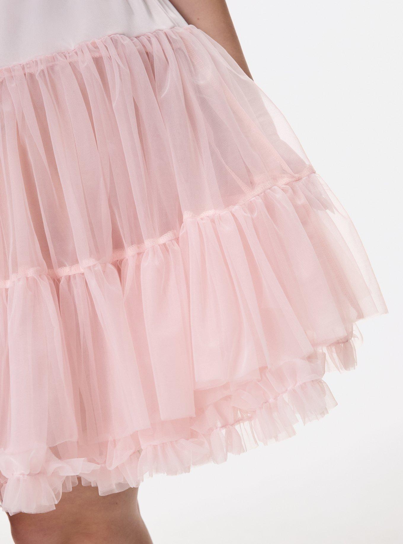 RETRO CRINOLINE SKIRT, ICY PINK, alternate