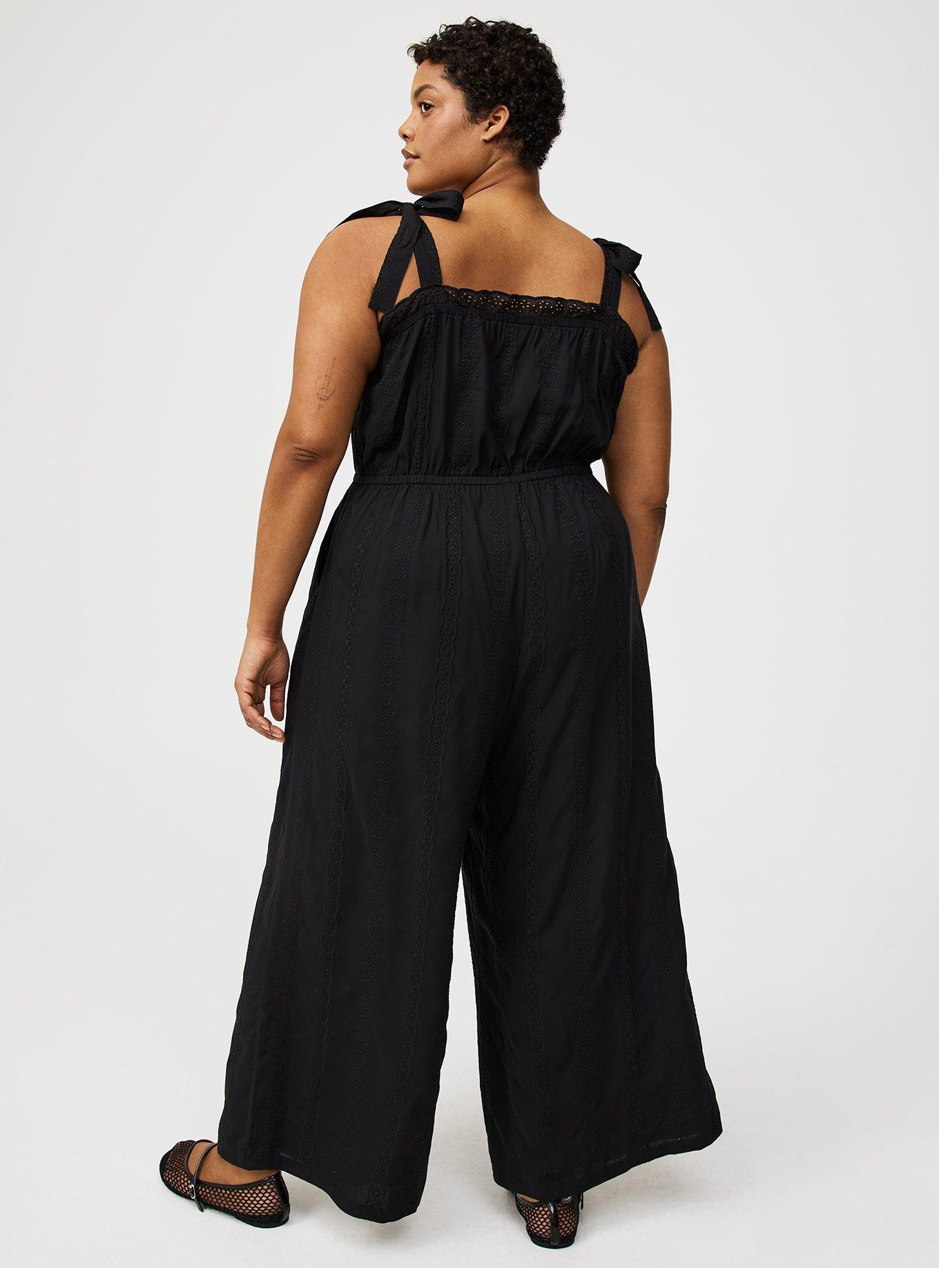 Challis Eyelet Jumpsuit