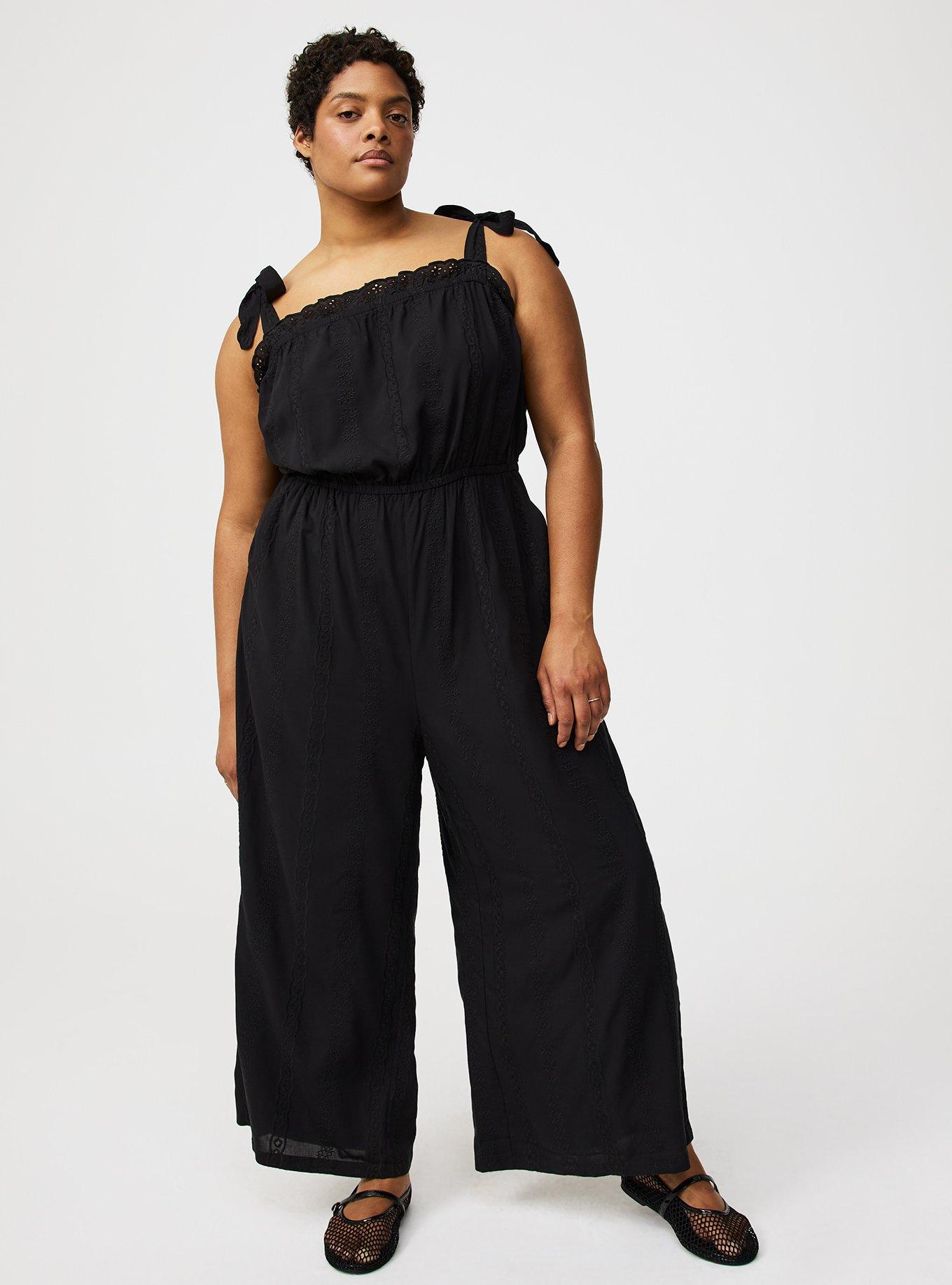 Challis Eyelet Jumpsuit